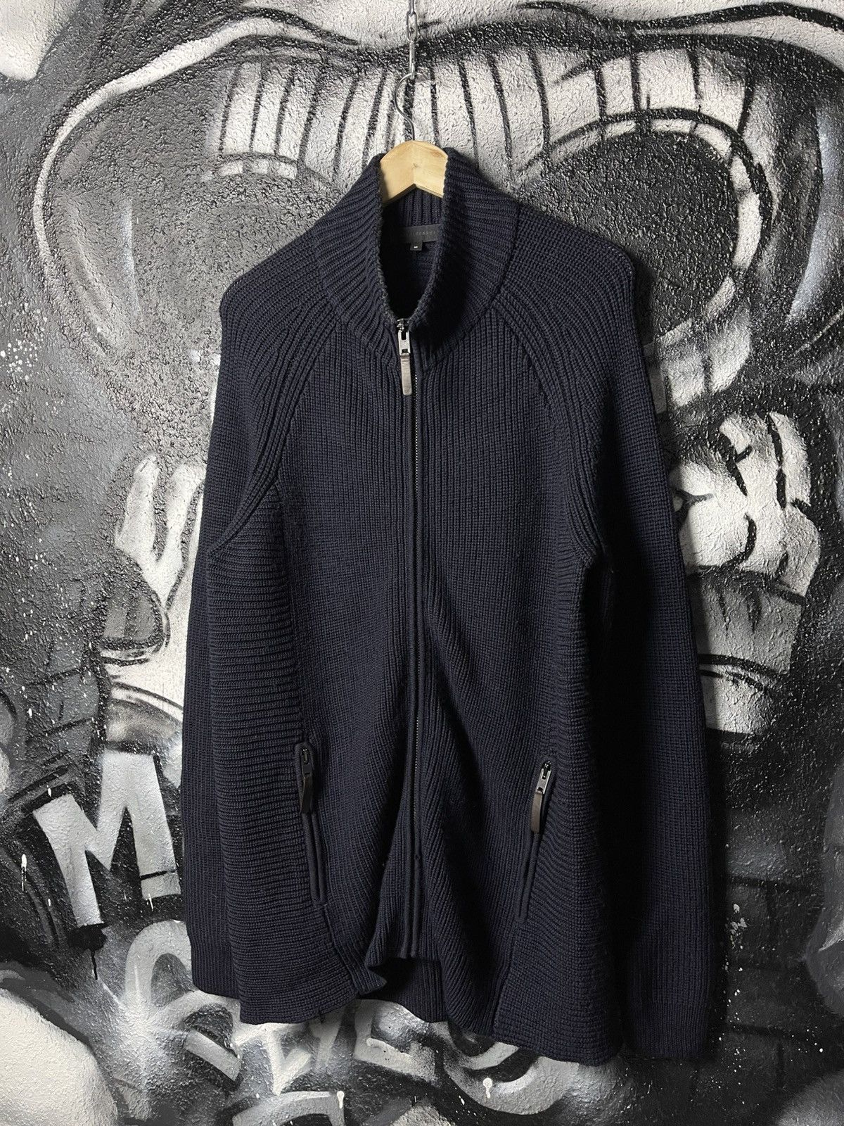 Nicole Farhi Nicole Farhi Heavy Knit Full Zip Sweater Men’s Size M Size US M / EU 48-50 / 2 - 1 Thumbnail