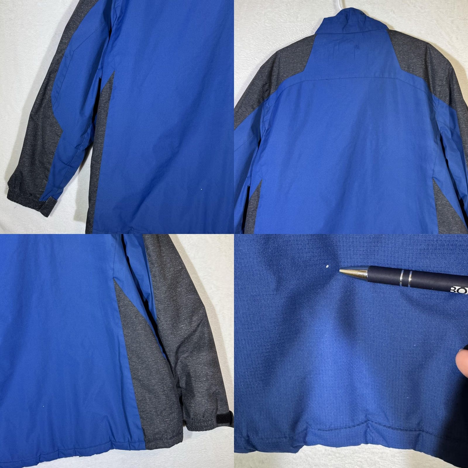 ZeroXposur ZeroXposur Jacket Mens XL Blue Gray Insulated Full Zip Winter Coat Size US XL / EU 56 / 4 - 8 Thumbnail