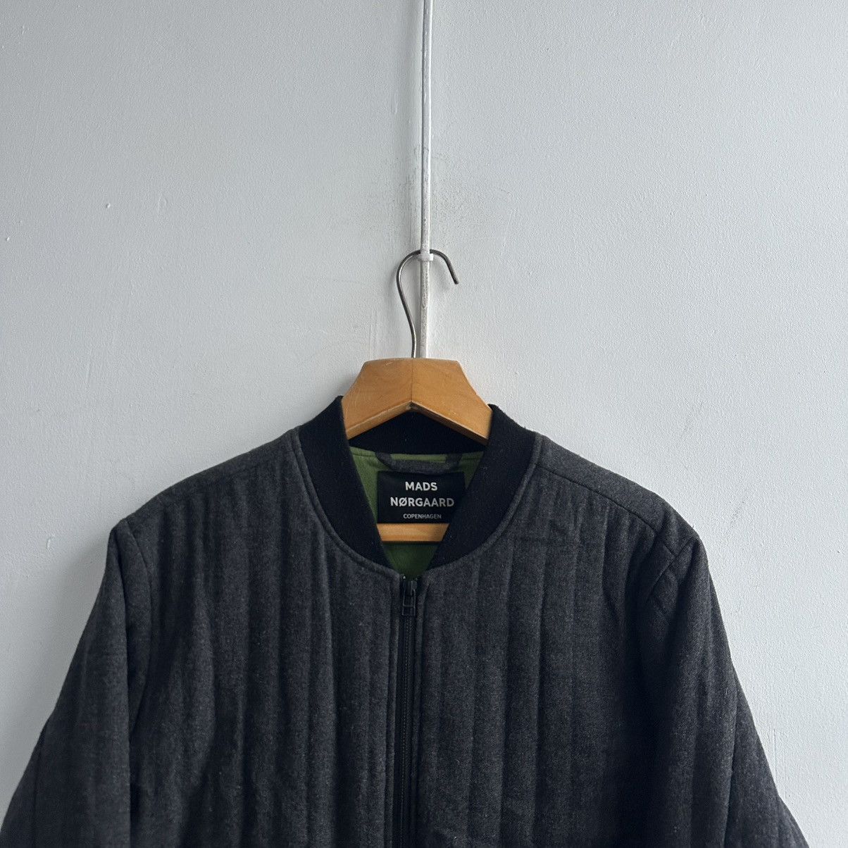 Norse Projects MADS Norgaard Copenhagen wool bomber size L Size US L / EU 52-54 / 3 - 8 Thumbnail