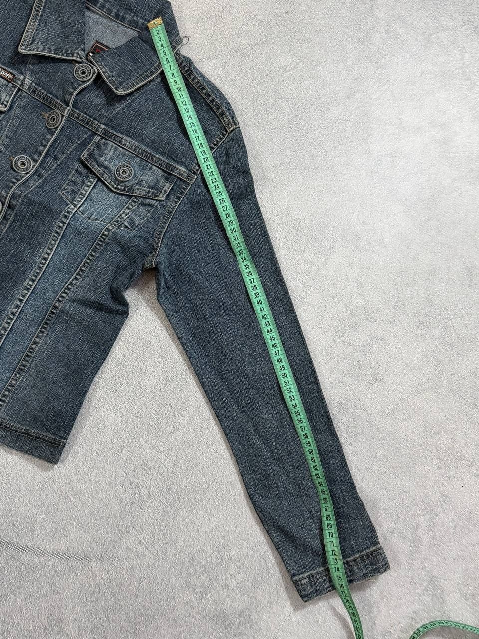Japanese Brand Denim buttons hype hysteric glamour style denim jacket y2k Size US S / EU 44-46 / 1 - 13 Thumbnail