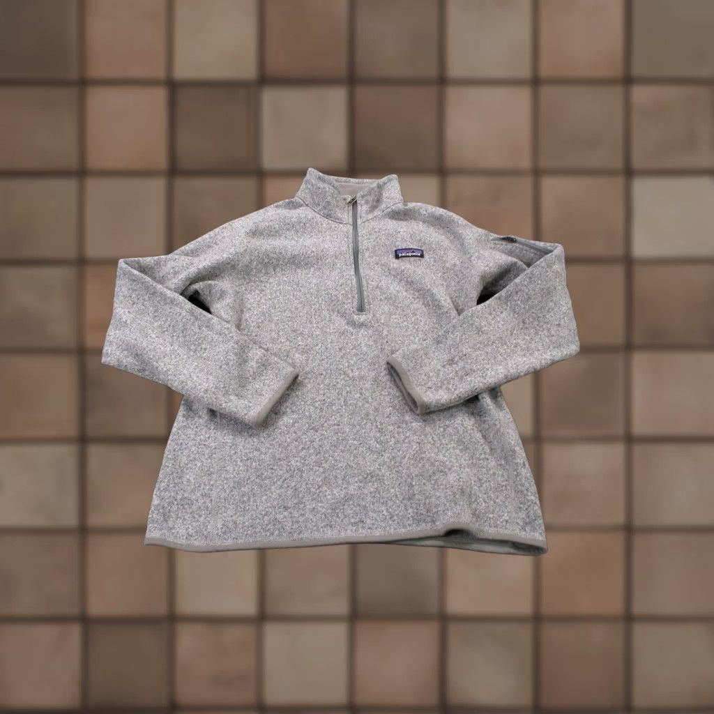 Patagonia Patagonia Jacket Womens M Gray Better Sweater Fleece Jumper Outdoor Hiking 25618 Size M / US 6-8 / IT 42-44 - 1 Thumbnail