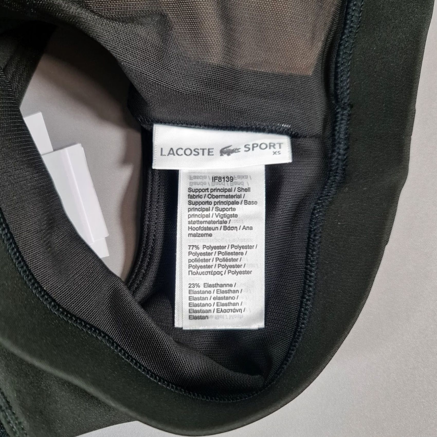 Lacoste Lacoste Womens Sports Bra Black XS Cross Strap Sports Bra City Cross 90s Womens"}> Size ONE SIZE - 7 Thumbnail