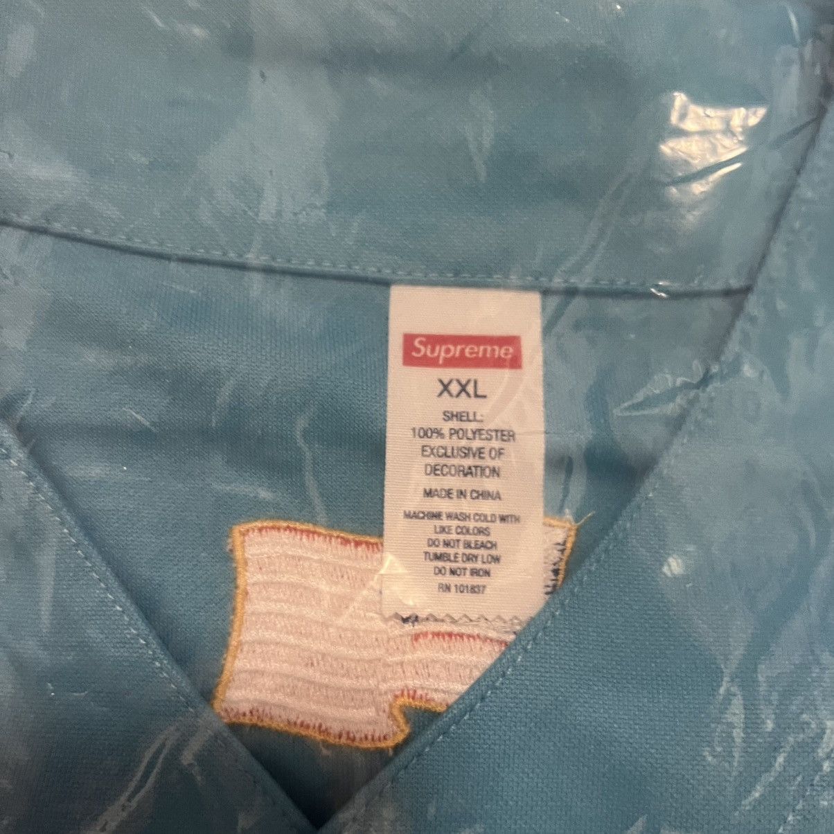 Supreme Supreme Swords Baseball Jersey Blue Size: XXL Size US XXL / EU 58 / 5 - 4 Thumbnail