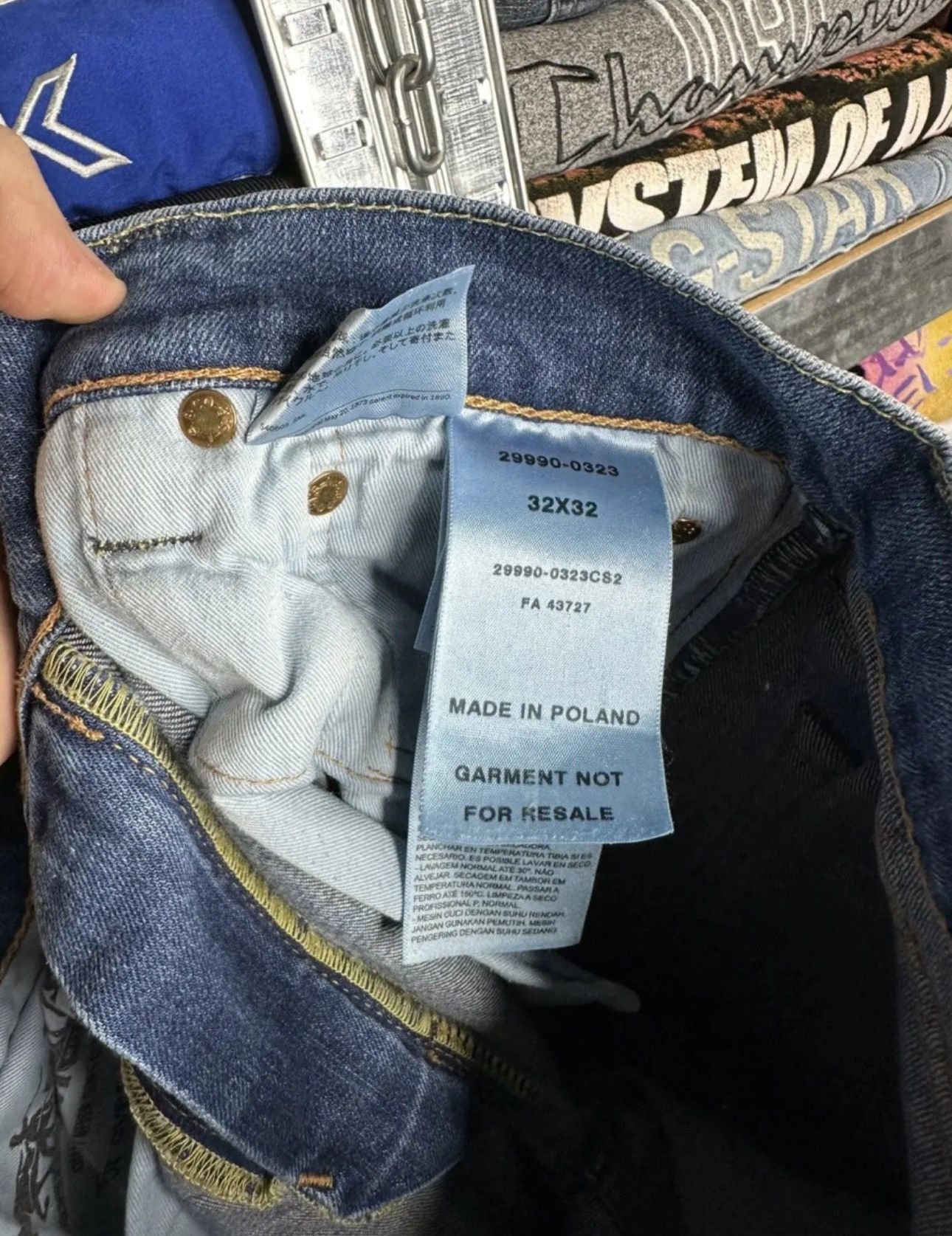 Levi's Levi’s 504 Regular Straight Jeans W32 L32 - Medium Wash Size US 32 / EU 48 - 10 Thumbnail