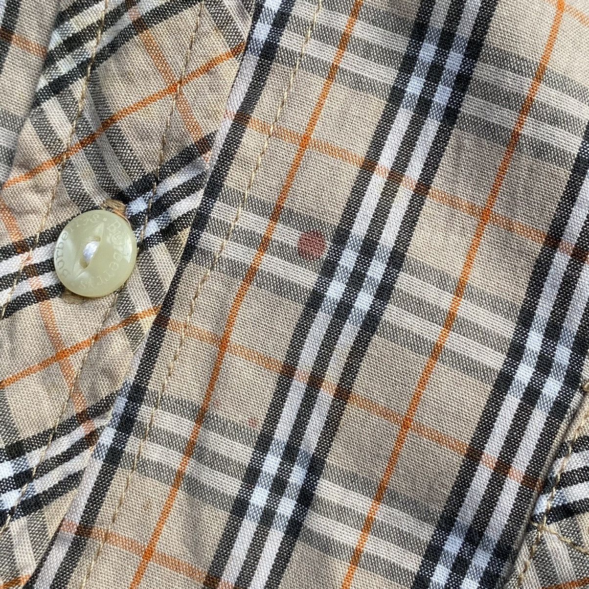 Burberry Vintage Burberry’s Nova Check Button Up Shirt Size US S / EU 44-46 / 1 - 7 Thumbnail