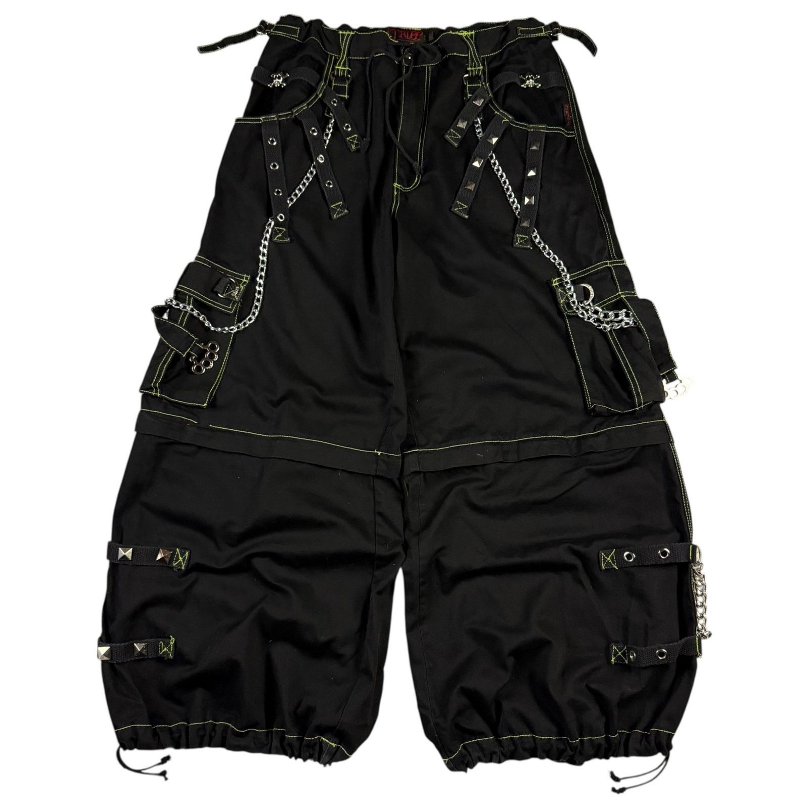 Tripp nyc カーゴパンツ playboi Carti Lil Uzi Vert × Playboi Carti × Tripp NYC VINTAGE NEON GREEN