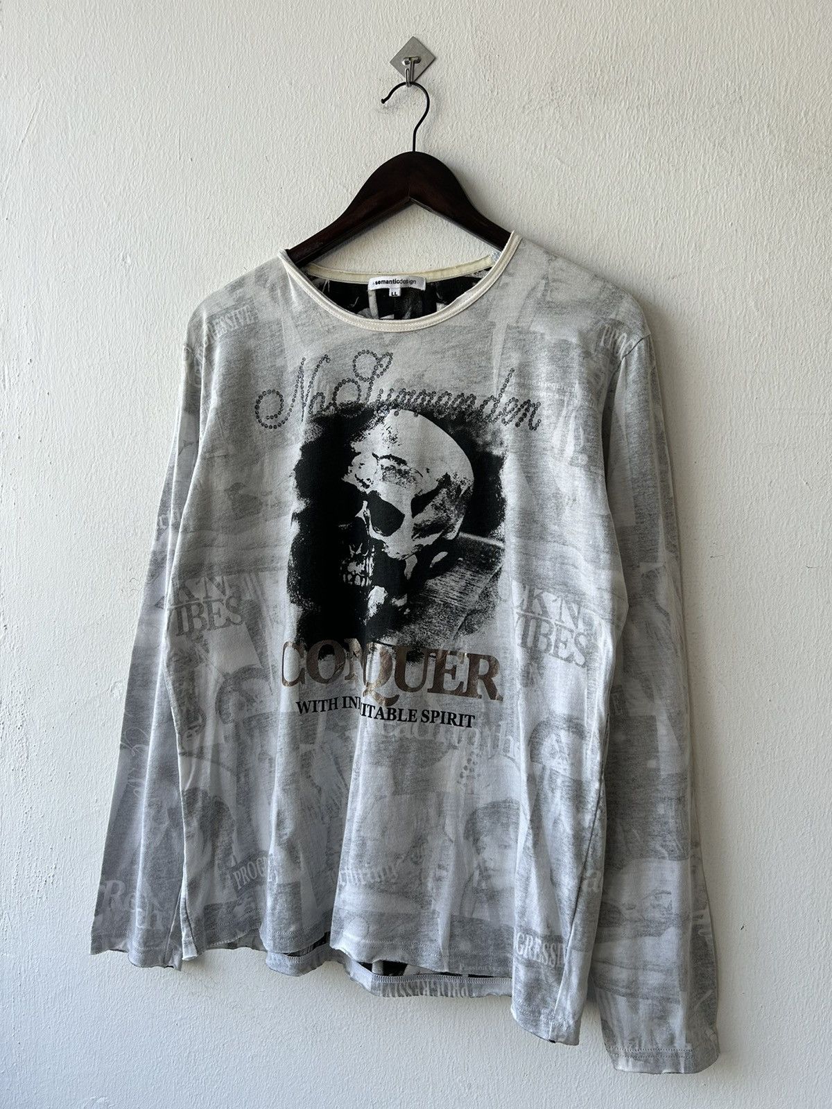 semanticdesign Semantic Conquer Punk Reversible Shirt Size US L / EU 52-54 / 3 - 3 Thumbnail