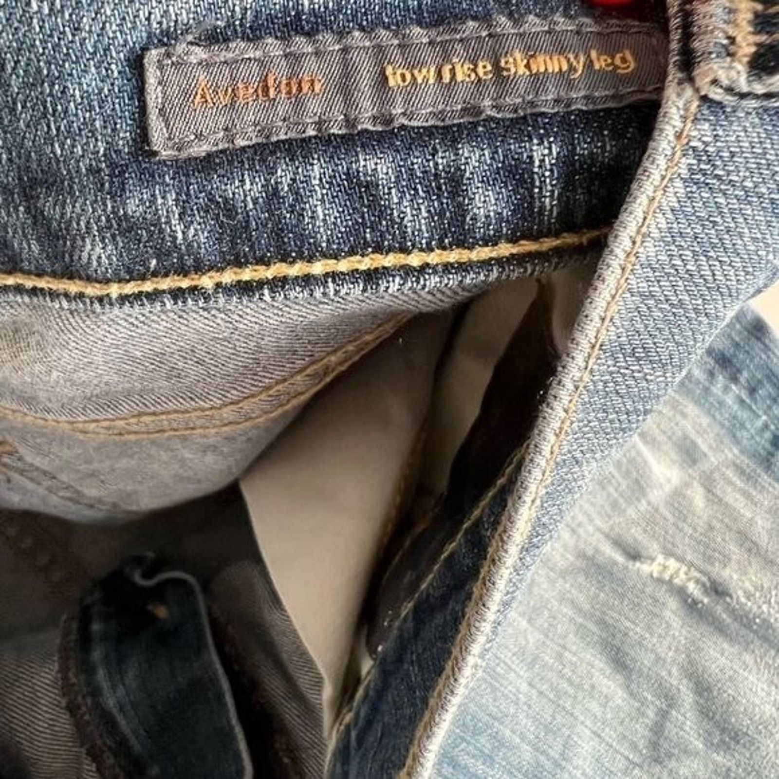 Citizens Of Humanity Citizens of Humanity Avedon Low Rise Skinny Jeans Size 29 Size 29" - 5 Thumbnail