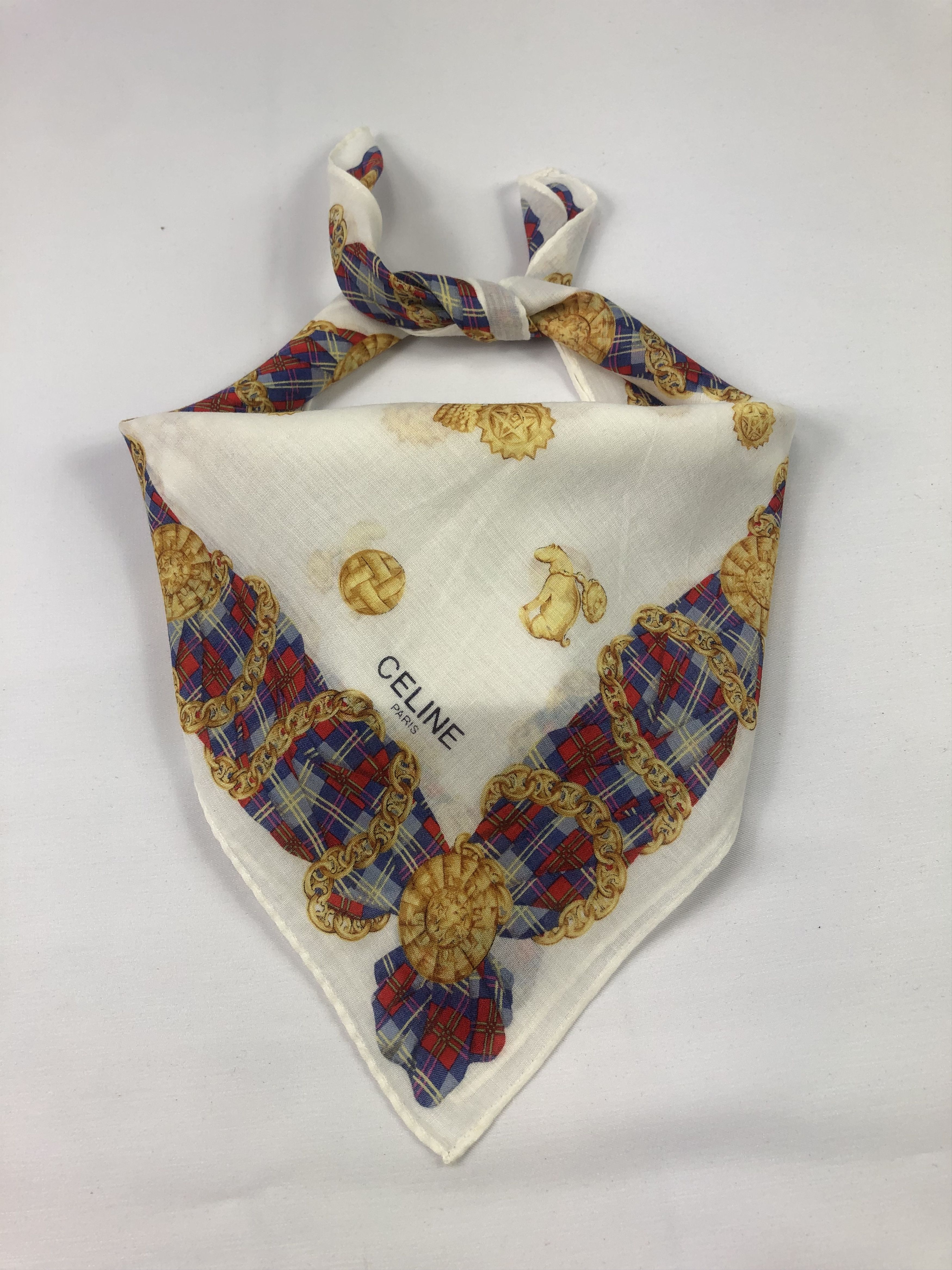 Celine Celine Handkerchief / Bandana / Neckerchief Size ONE SIZE - 2 Thumbnail