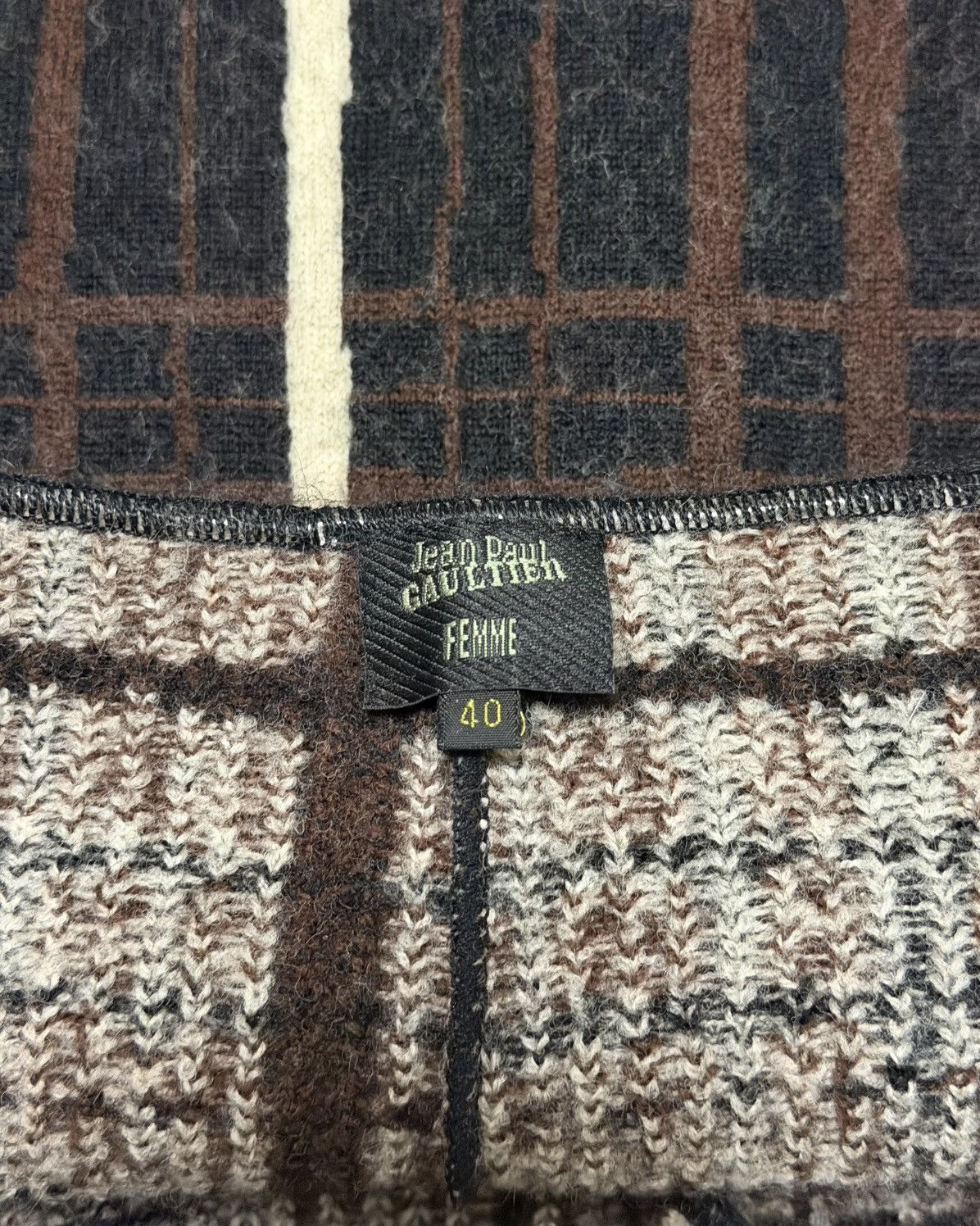 Jean Paul Gaultier JEAN PAUL GAULTIER F/W 2001 Button-Front Convertible Skirt Size 28" / US 6 / IT 42 - 7 Thumbnail