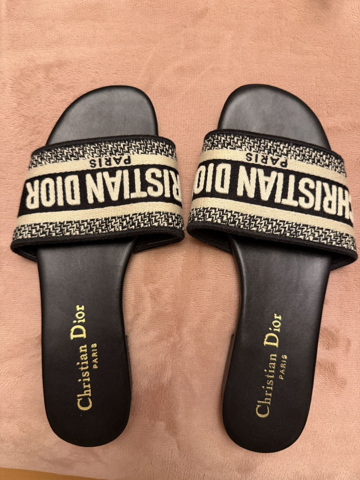 Christian Dior Monsieur dior slides Size US 5 / IT 35 - 1 Thumbnail