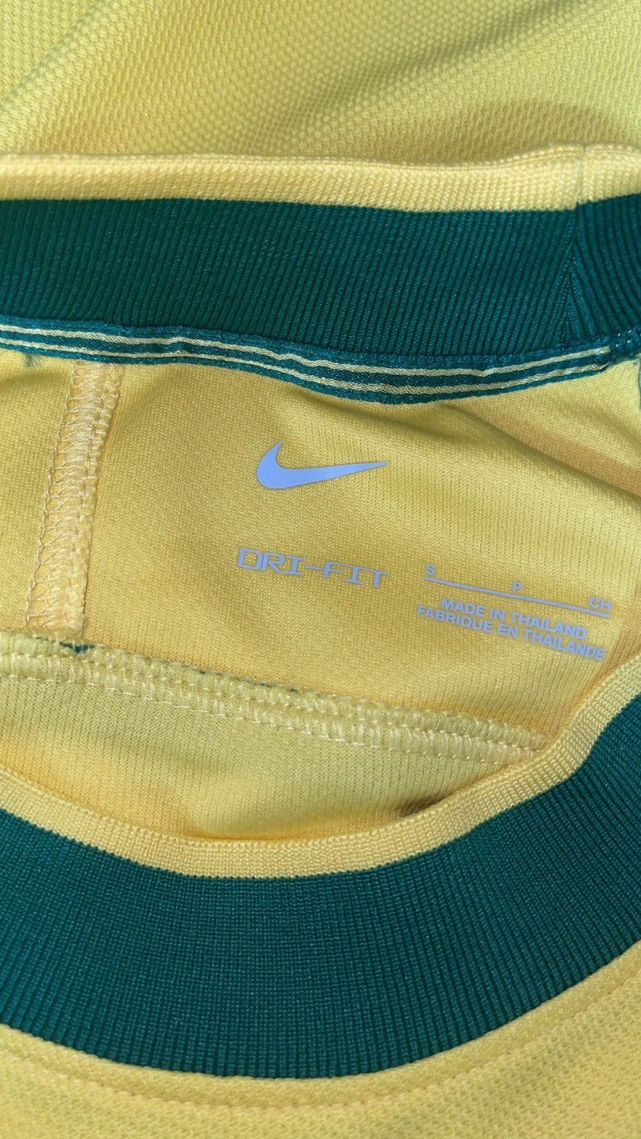 Nike Nike Brazil 1998 Reissue Jersey Size US S / EU 44-46 / 1 - 9 Thumbnail