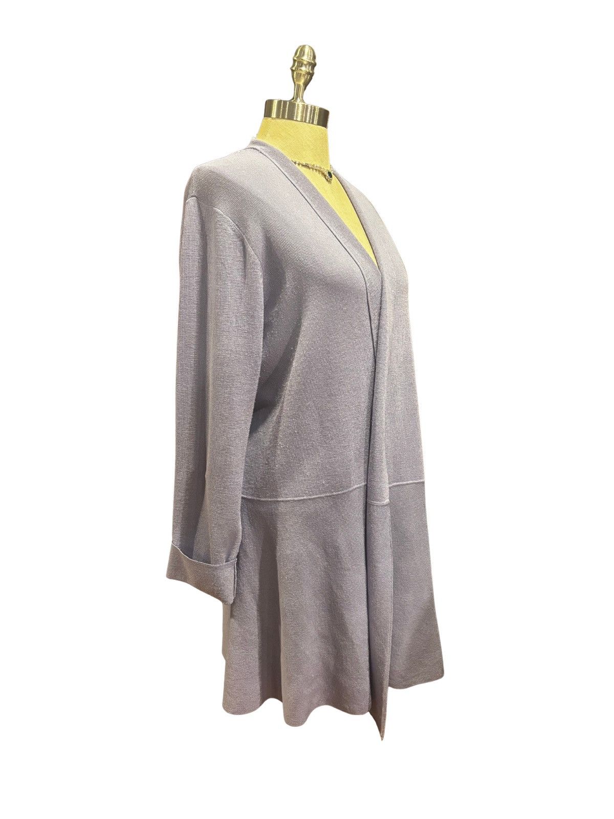 Anne Klein Women’s lilac open Cardigan.wt1112 Size M / US 6-8 / IT 42-44 - 7 Thumbnail