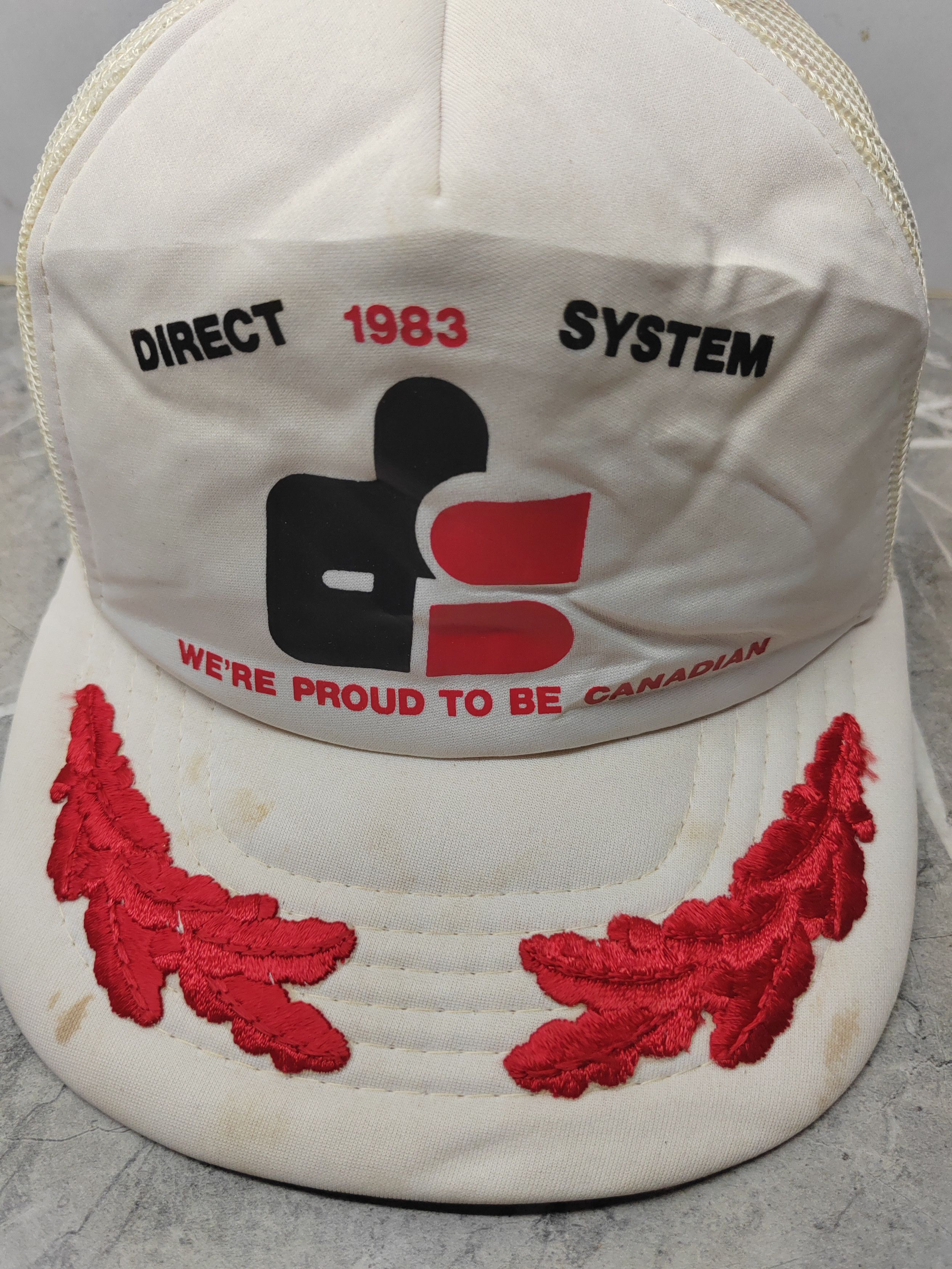 Vintage Vintage Direct System 1983 Trucker Cap Hat Size ONE SIZE - 3 Thumbnail