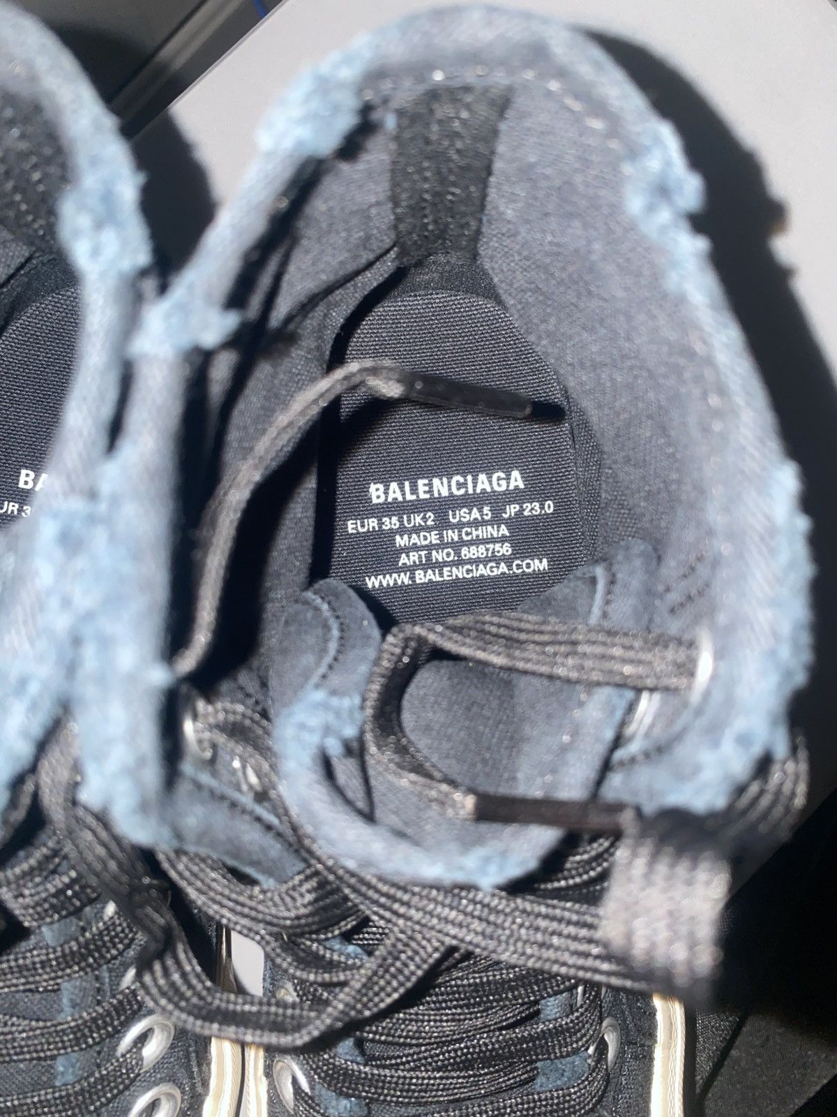 Balenciaga BALENCIAGA Paris High Tops Size US 5 / IT 35 - 13 Thumbnail