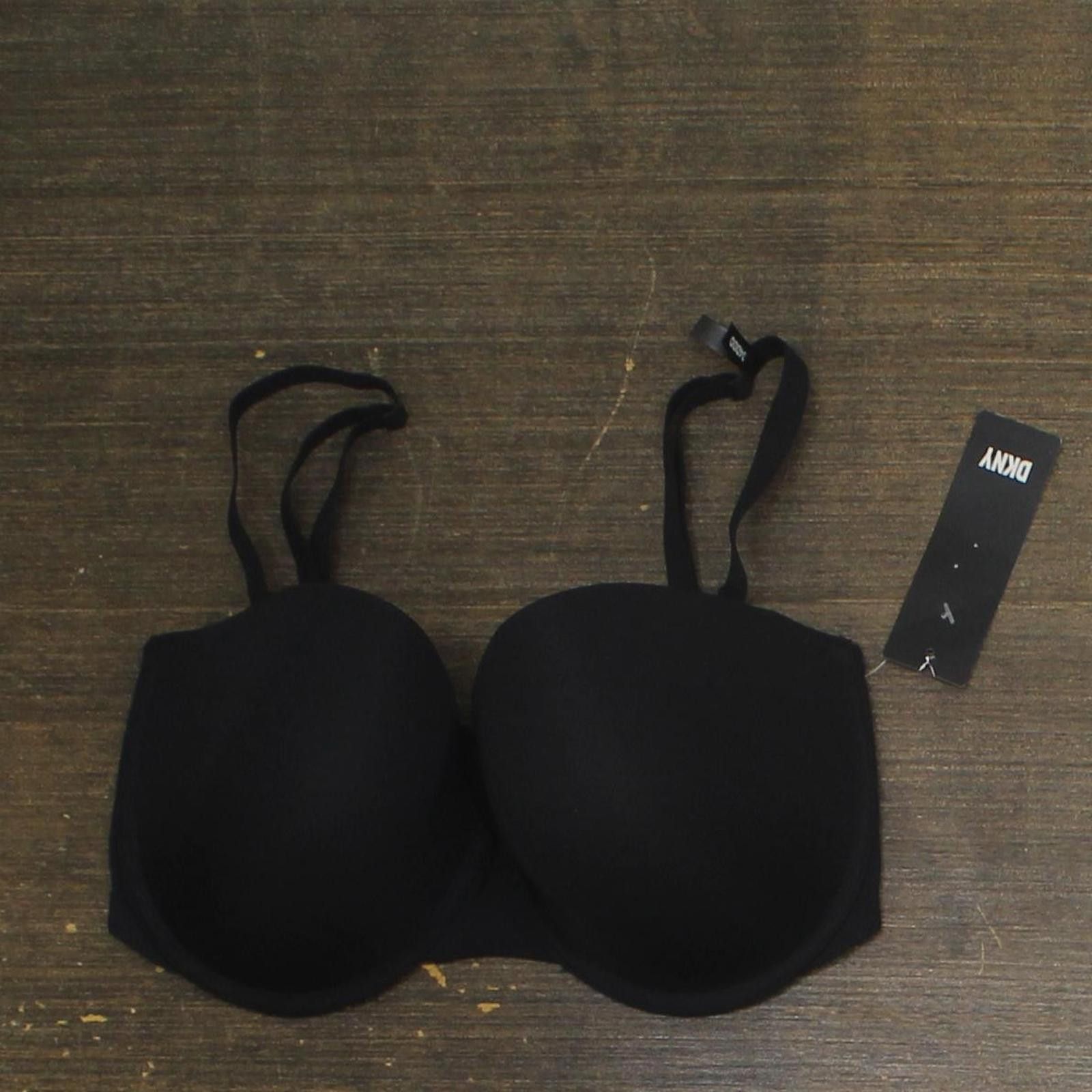 DKNY Dkny Smooth Essentials Strapless Bra Dk7749 Black 34ddd Size ONE SIZE - 1 Thumbnail
