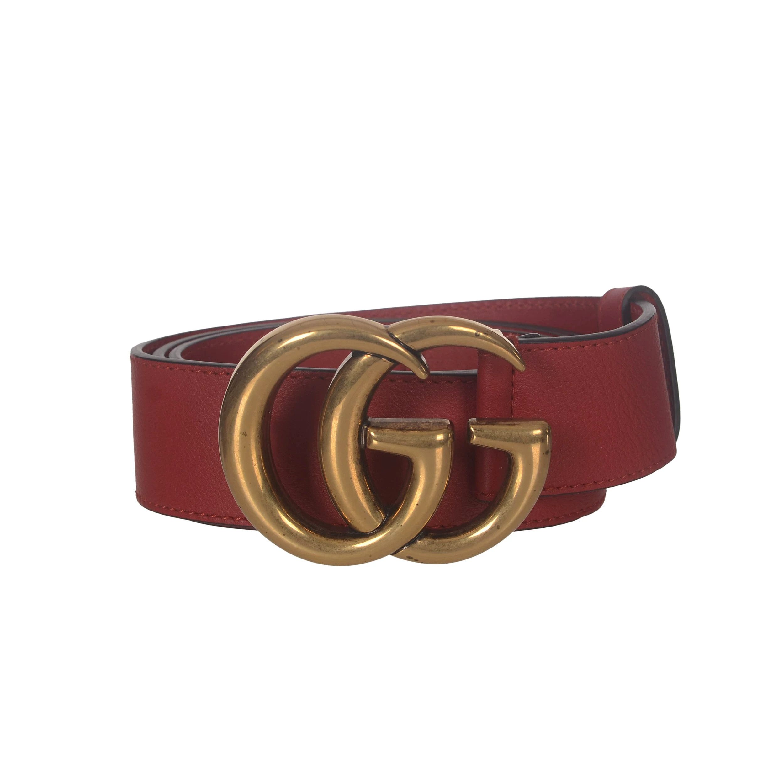 Gucci Gucci Retro Gold Belt Men Size ONE SIZE - 1 Thumbnail