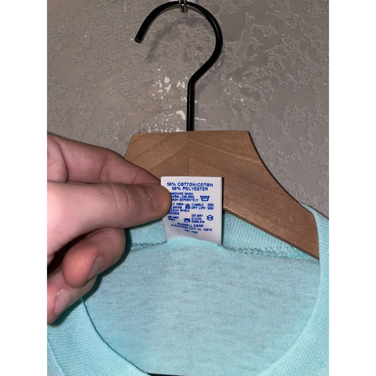 Jerzees Vintage Pennsylvania Blue Shirt Bear Nature Blue Tee 80s M Size US M / EU 48-50 / 2 - 9 Thumbnail