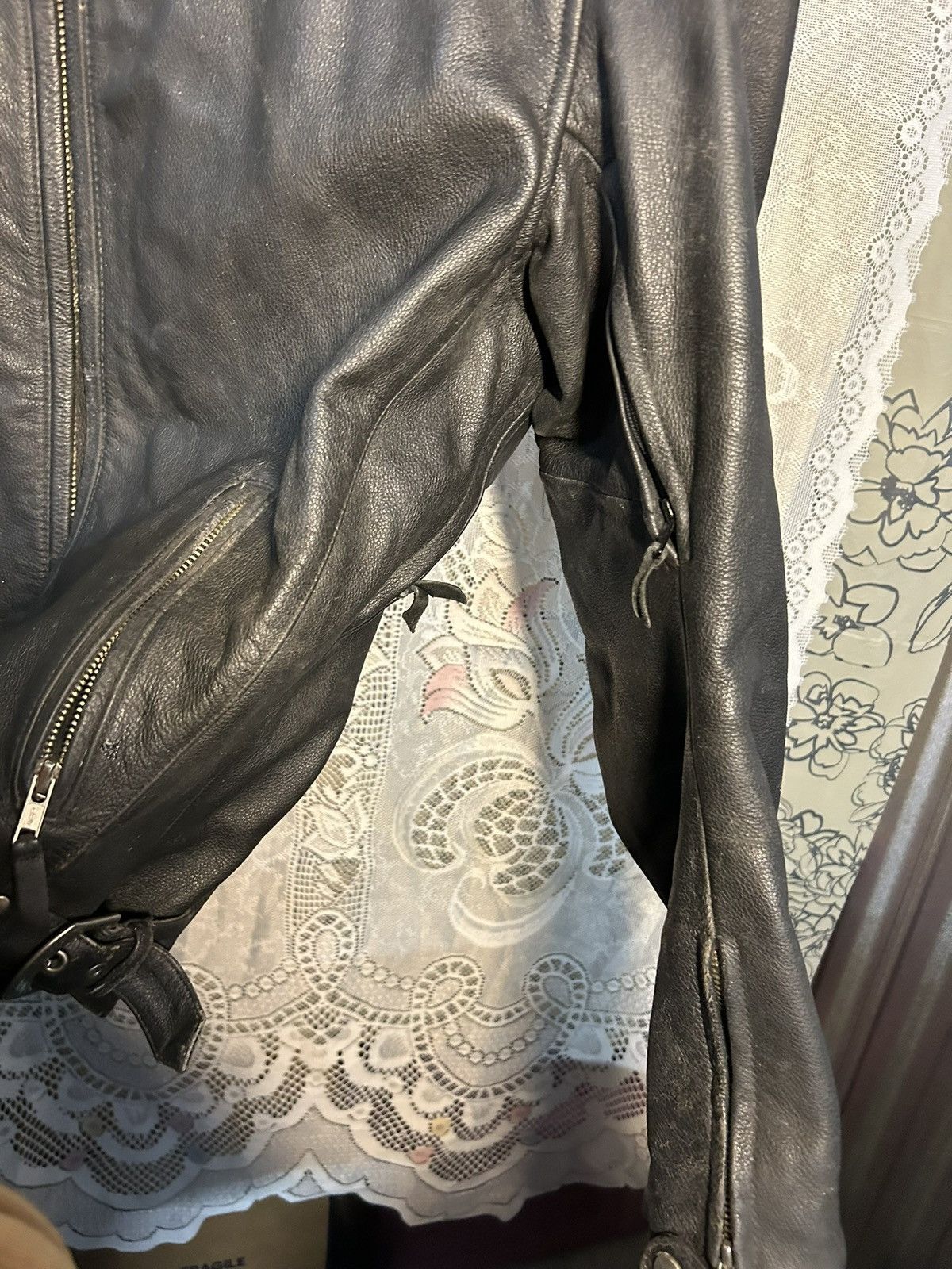 Harley Davidson vintage 80s-2000s Harley Davidson leather jacket Size US L / EU 52-54 / 3 - 5 Thumbnail