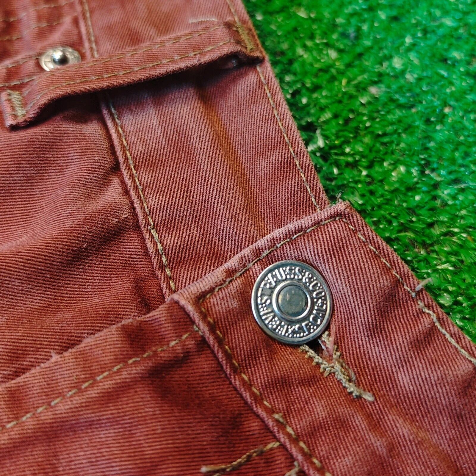 Levi's × Levi's Vintage Clothing × Vintage Vintage Levi's 510 Jeans Mens 31x32 straight red 90s rare Size US 31 - 4 Thumbnail