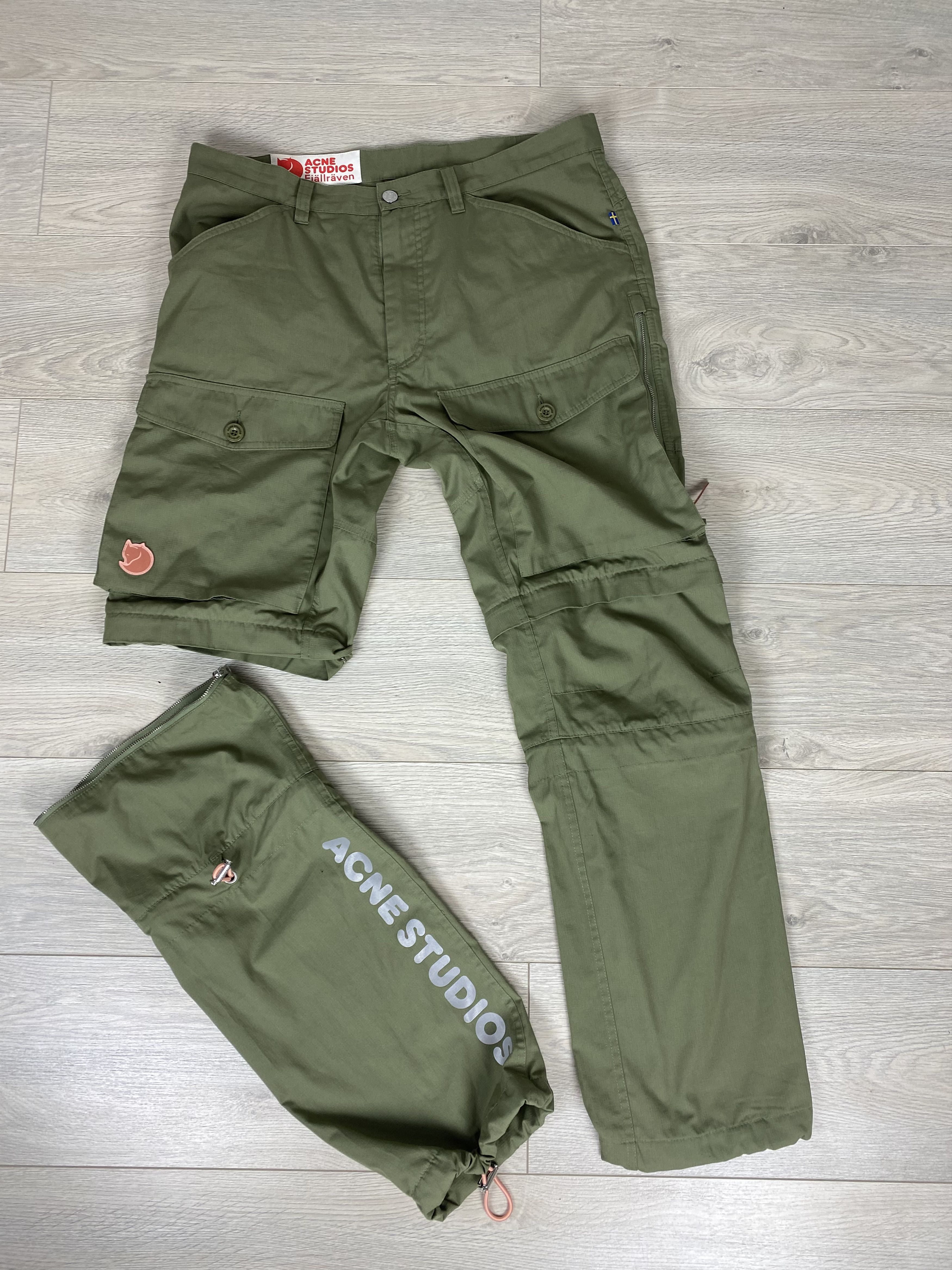 Acne Studios Fjallraven Acne Studios Gaiter Cargo Pants | Grailed