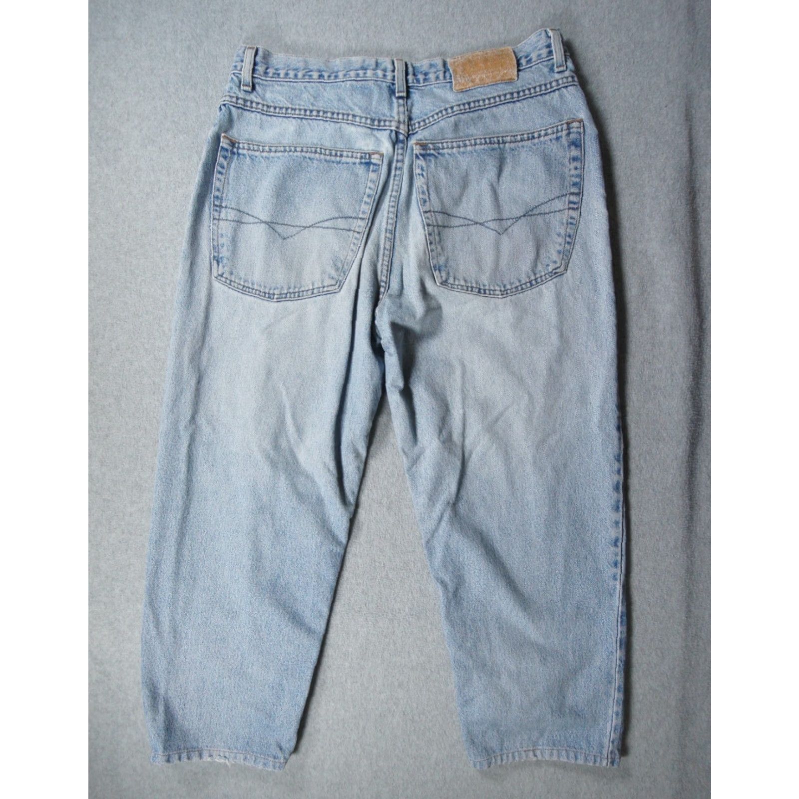 Anchor Blue VINTAGE Anchor Blue Jeans Mens 36x25 Blue Denim Pants Baggy Grunge Y2K Jeans Men 5-Pocket Distressed Mid Rise Blue Denim Size US 36 / EU 52 - 6 Thumbnail