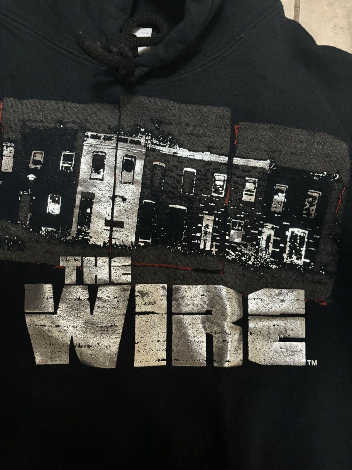 Vintage Rare Vintage HBO the Wire Hoodie Size US L / EU 52-54 / 3 - 4 Thumbnail
