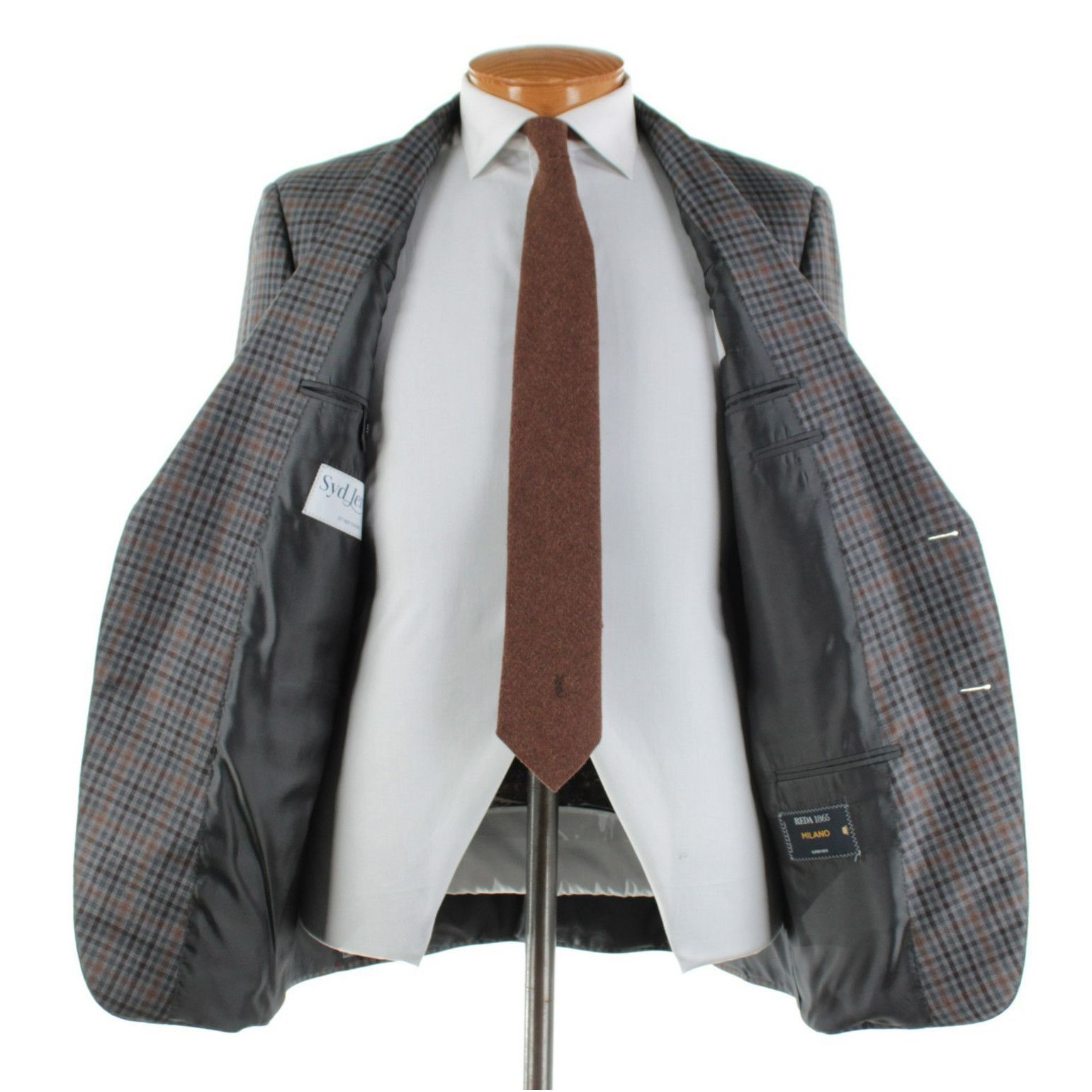Samuelsohn Samuelsohn Sport Coat Size 42 Regular US in Gray Size 42R - 6 Thumbnail