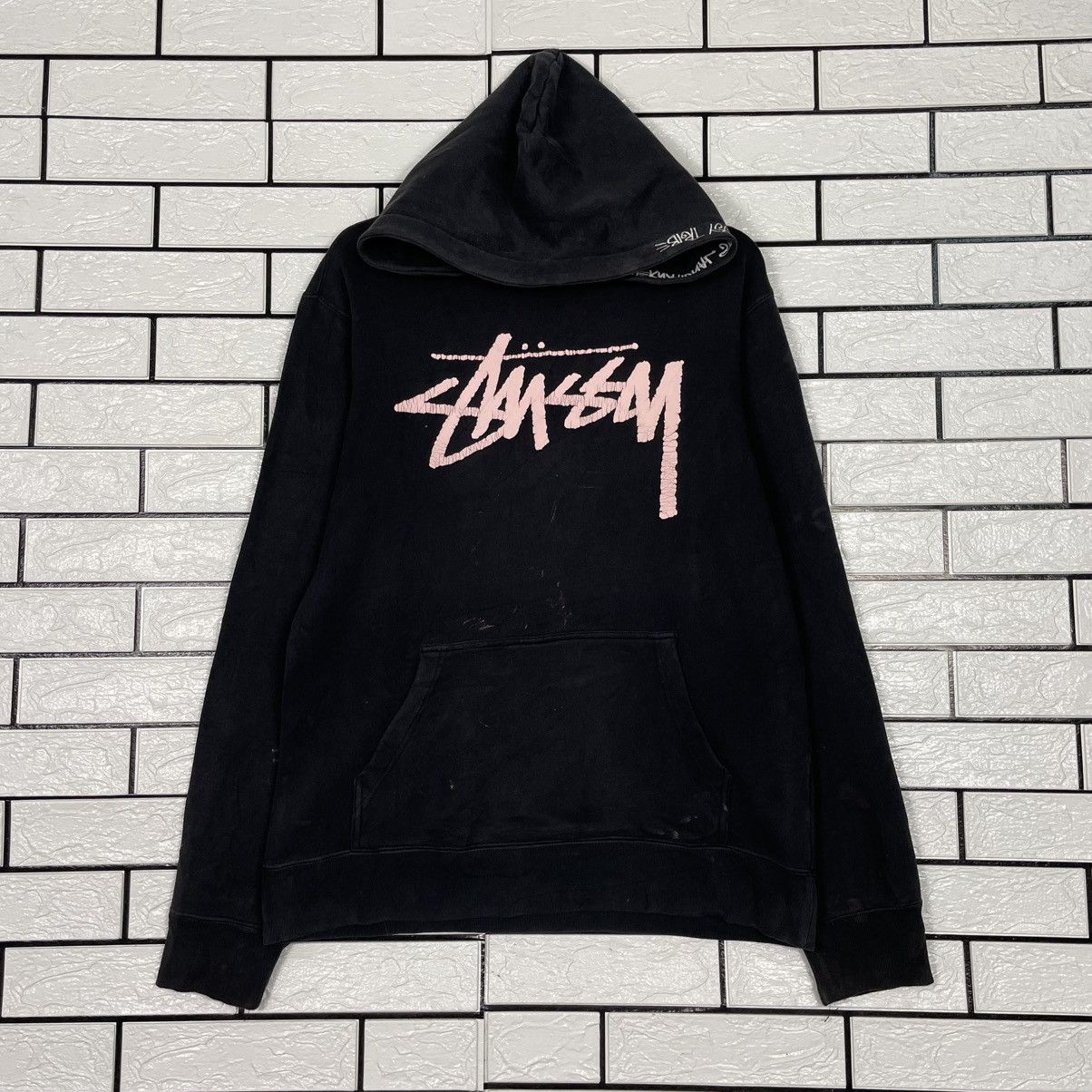 Stussy Stussy Big Logo Pullover Hoodie Size US M / EU 48-50 / 2 - 1 Thumbnail