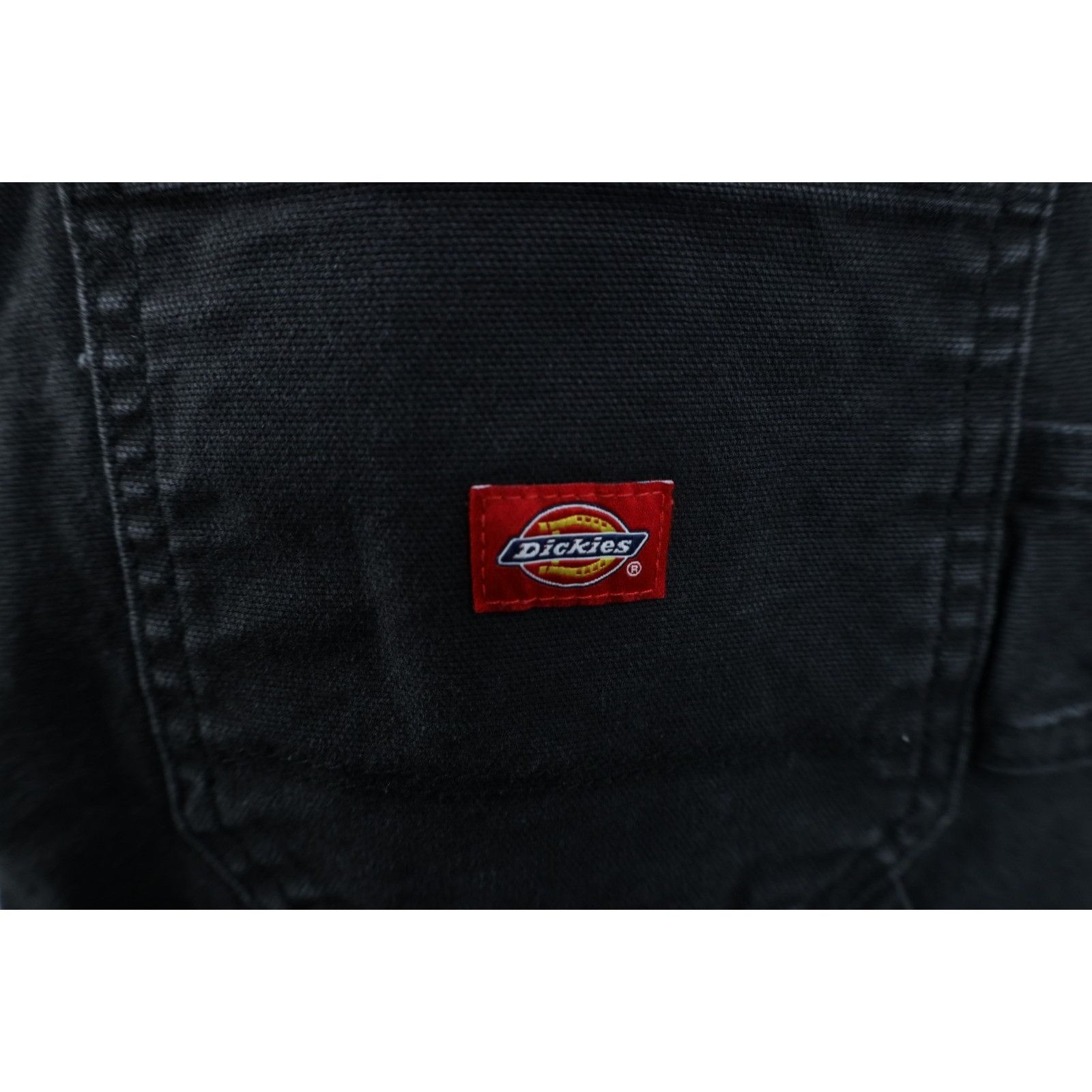 Dickies Vintage Y2K Dickies Distressed Cut Off Canvas Overalls Size 26" / US 2 / IT 38 - 13 Thumbnail