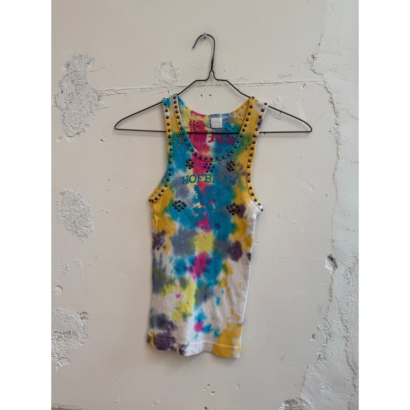 The Great China Wall Great China Wall x Hot Mess Tie Dye Studded Tank Top Size M / US 6-8 / IT 42-44 - 1 Thumbnail
