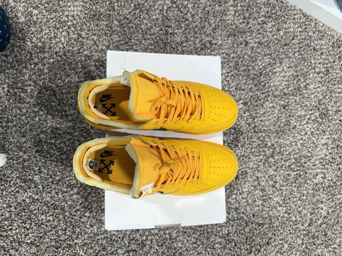 Nike × Off-White Off white Air Force 1 lemonade Size US 10 / EU 43 - 6 Thumbnail