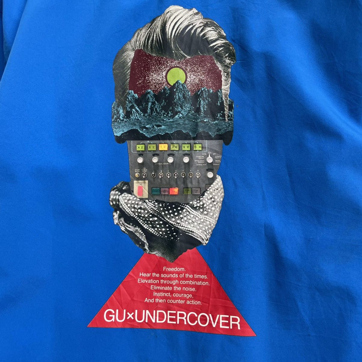 John Undercover × Jun Takahashi × Undercover 💥Awesome Undercover X Japanese Brand Coach Jacket Big Logo Size US S / EU 44-46 / 1 - 5 Thumbnail