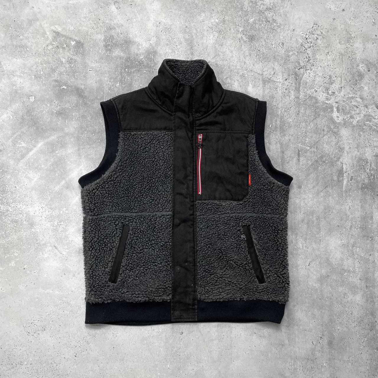 Mambo Mambo Fleece Vest Jacket Black/ Gray Size XL Size US XL / EU 56 / 4 - 1 Thumbnail