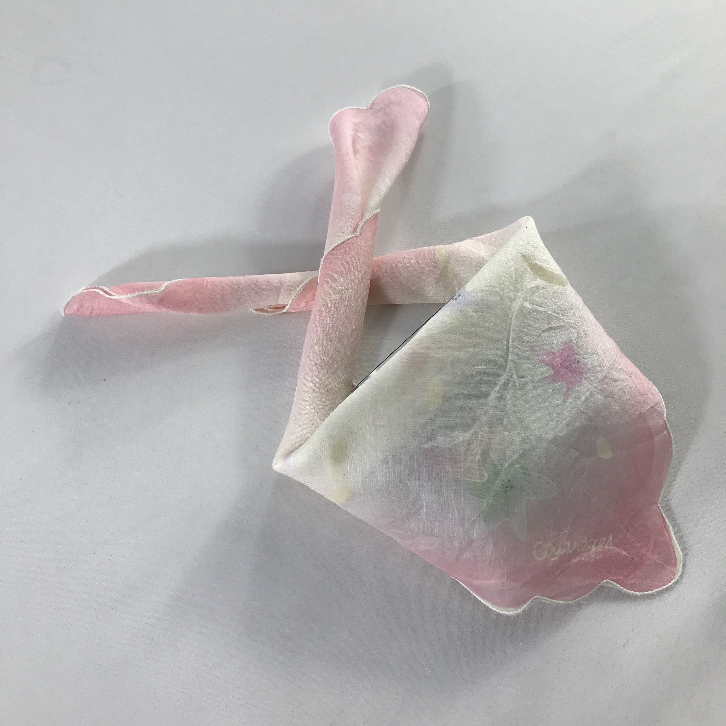 Courreges × Vintage Courreges Bandana / Handkerchief / Neckerchief - S1180 Size ONE SIZE - 4 Thumbnail