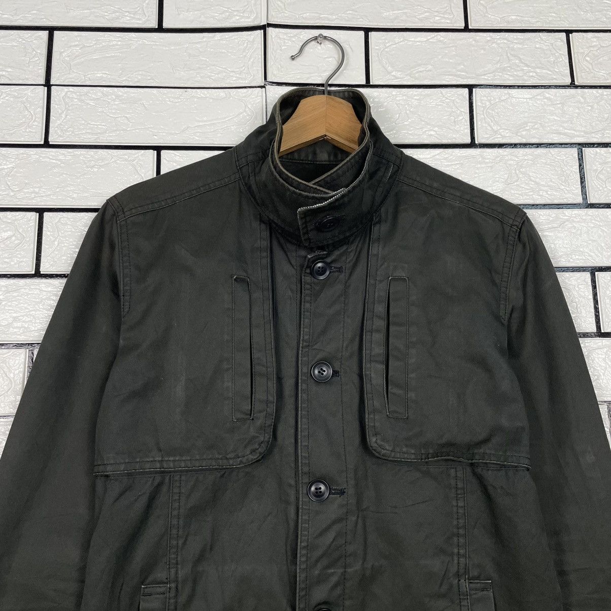 Katharine Hamnett London Black Hamnett Rugged Multipocket Jacket Size US S / EU 44-46 / 1 - 2 Thumbnail
