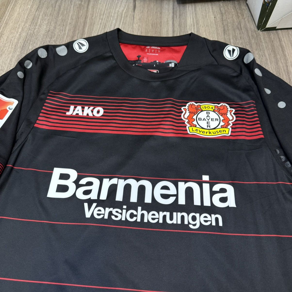 Other Bayer Leverkusen 16/17 player issue away shirt #19 brandt Size US S / EU 44-46 / 1 - 3 Thumbnail