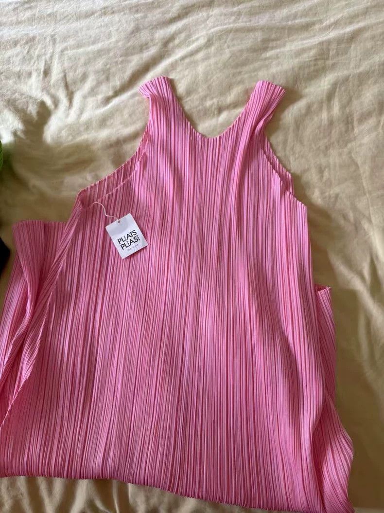 Issey Miyake Issey Miyake size:4 Pink dress Size M / US 6-8 / IT 42-44 - 2 Thumbnail