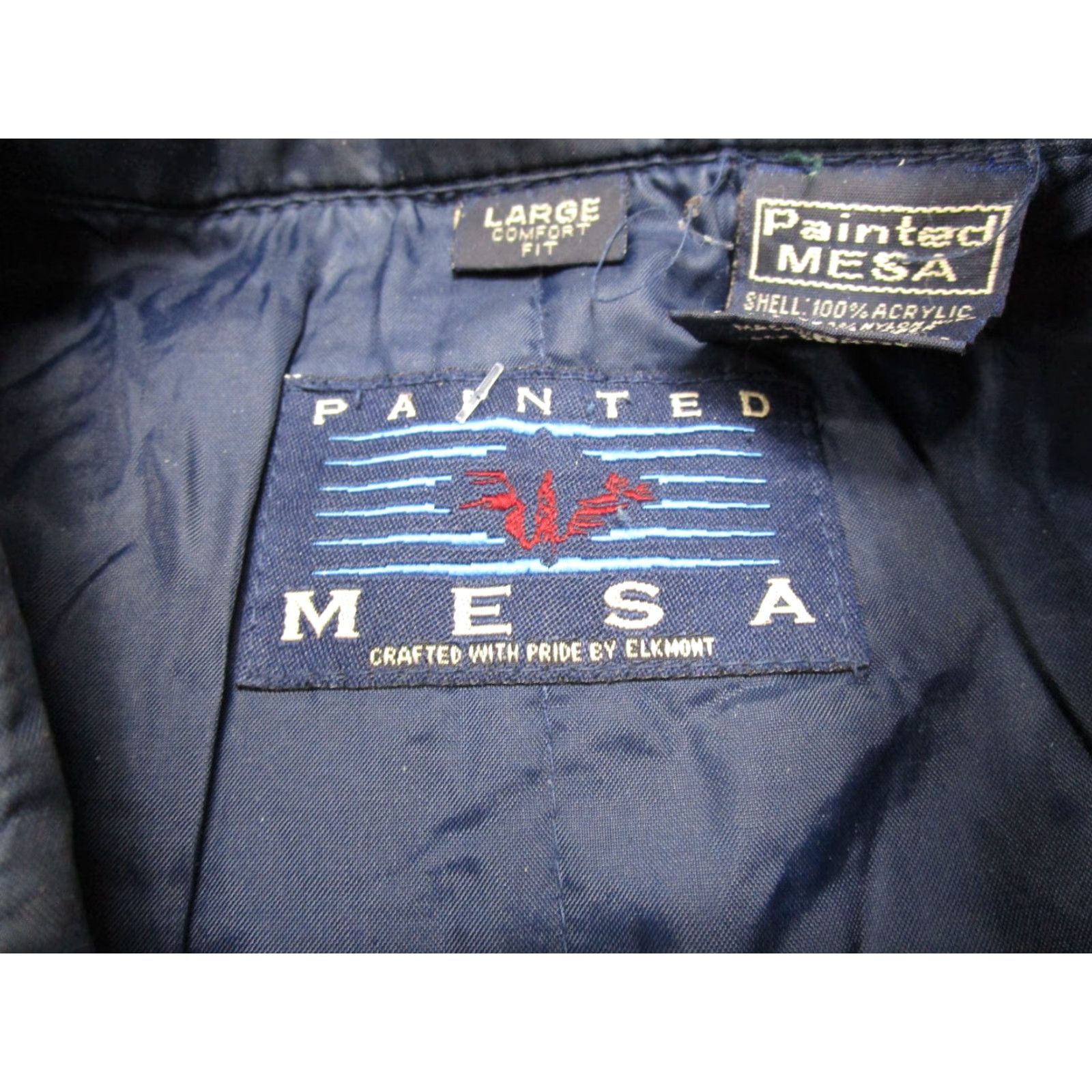 Vintage VINTAGE Painted Mesa Shacket Mens Size L Snap Up Thick Heavyweight Workwear Size US L / EU 52-54 / 3 - 2 Thumbnail