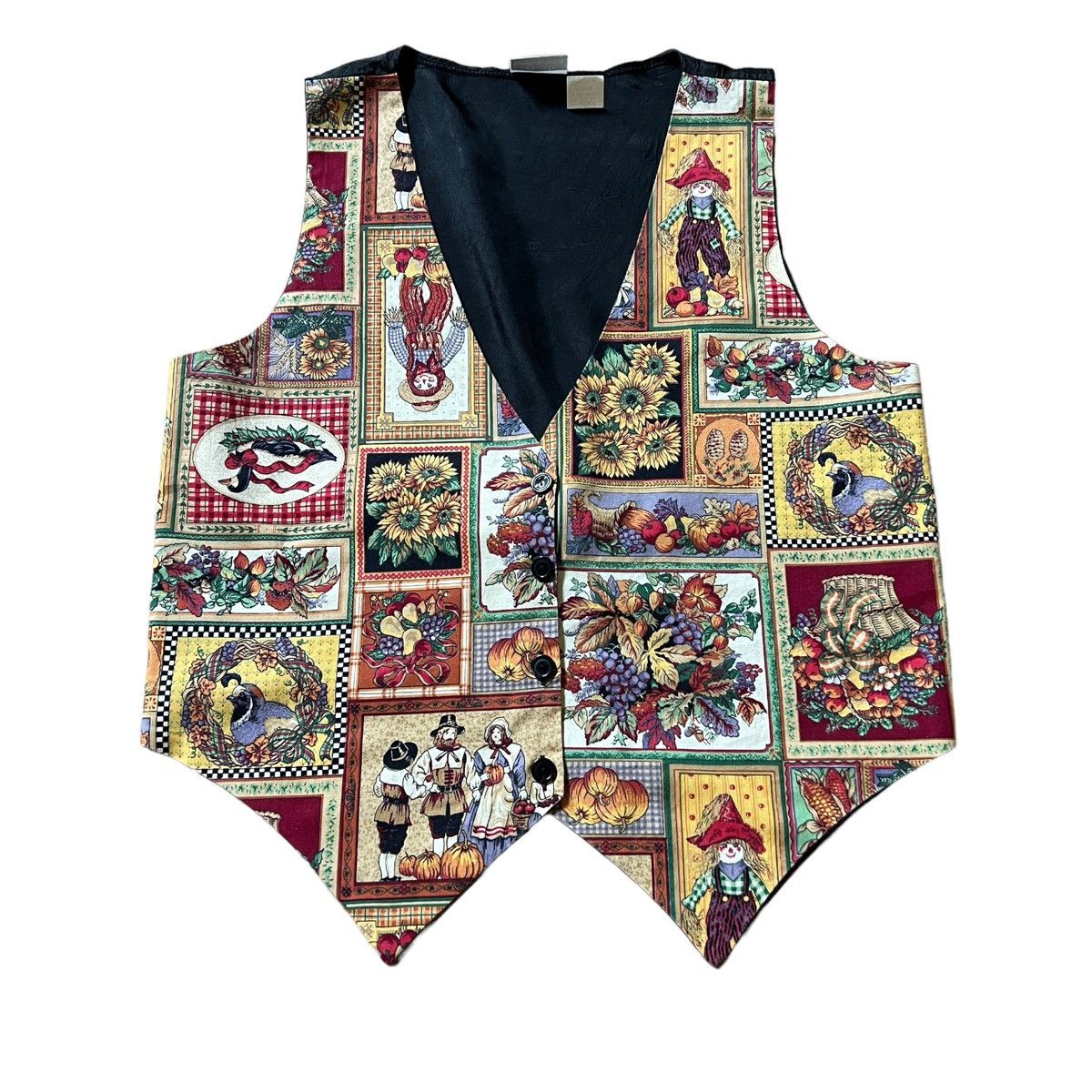 Designer × Japanese Brand Vintage Vest Overprint Archive Size US XXS / EU 40 - 2 Thumbnail