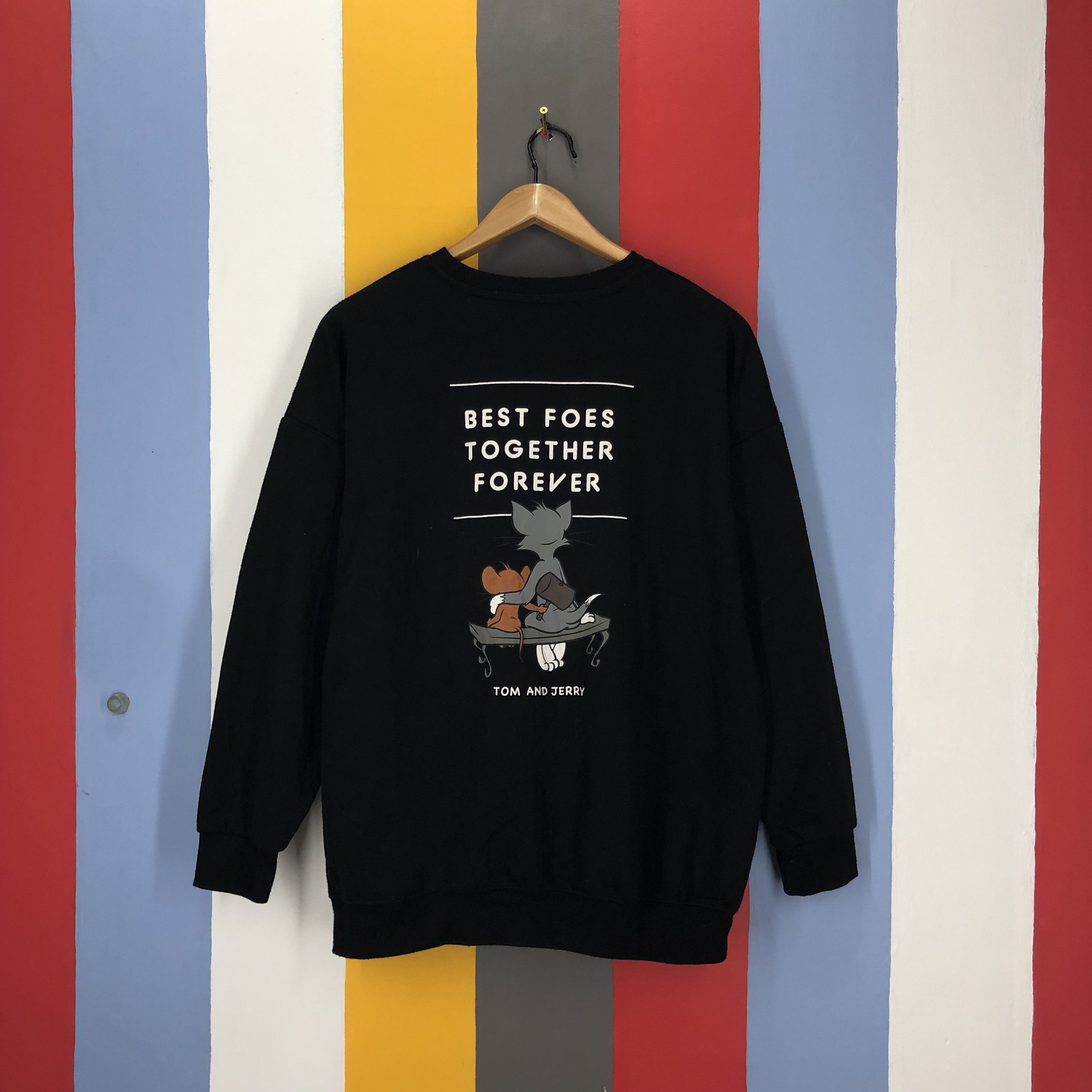 Cartoon Network TOM AND JERRY Crew Neck Sweatshirt #1673/04 Size US L / EU 52-54 / 3 - 1 Thumbnail