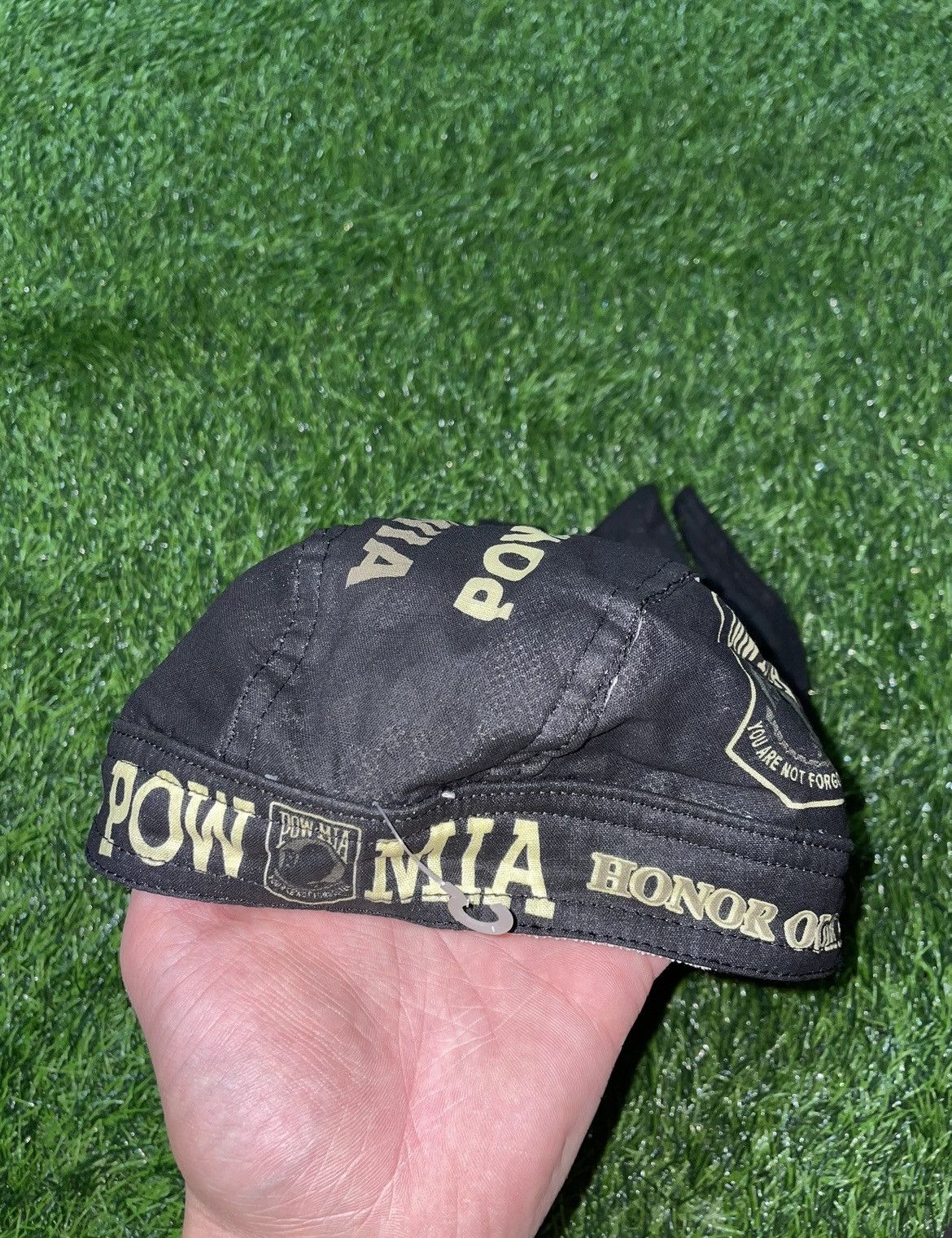 Vintage Vintage POW Mia Havadanna Headwear Motorcycle Cap Size ONE SIZE - 2 Thumbnail