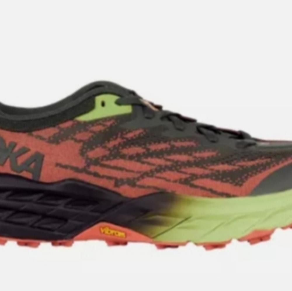 Hoka Hoka One One Speedgoat 5 Thyme Fiesta Size US 9 / EU 42 - 2 Thumbnail