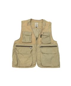 Vtg 90’ FOX FIRE JAPAN Tactical Fishing Vest Jacket Naturalist Multipocket  