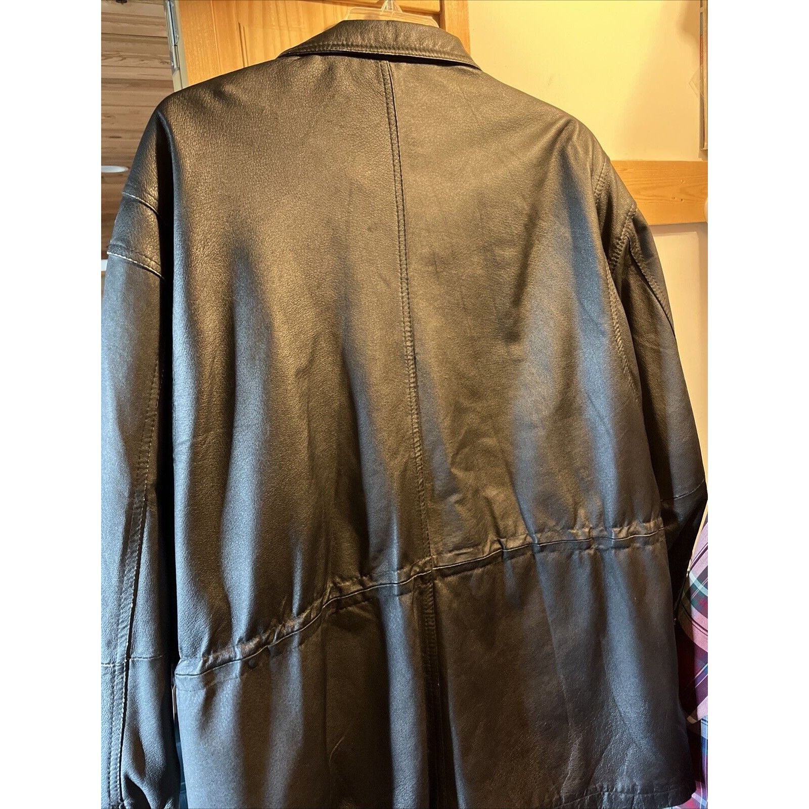 G-III Vintage Jacket Men’s 2X Black leather A2 G1 Global Identity Size US XXL / EU 58 / 5 - 15 Thumbnail
