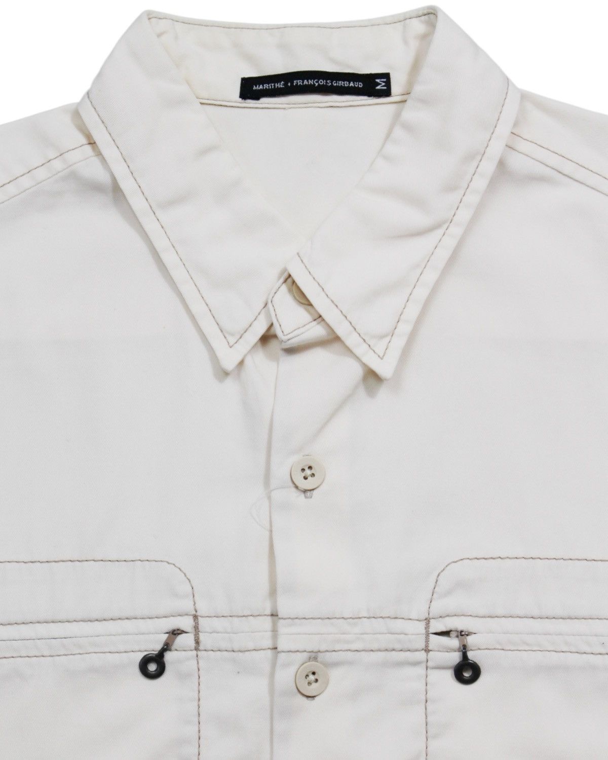 Marithe + Francois Girbaud SS2007 MARITHE FRANCOIS GIRBAUD 2 POCKET SHIRT Size US M / EU 48-50 / 2 - 3 Thumbnail