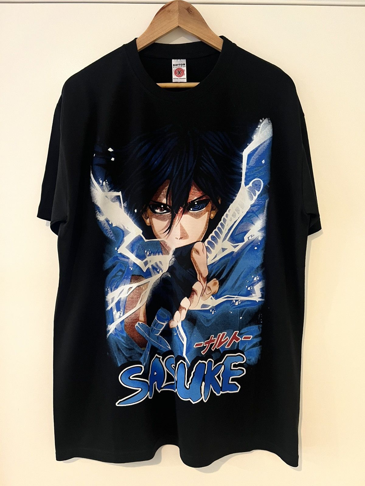 Anime Rare XL Sasuke T-Shirt Size US XL / EU 56 / 4 - 1 Thumbnail