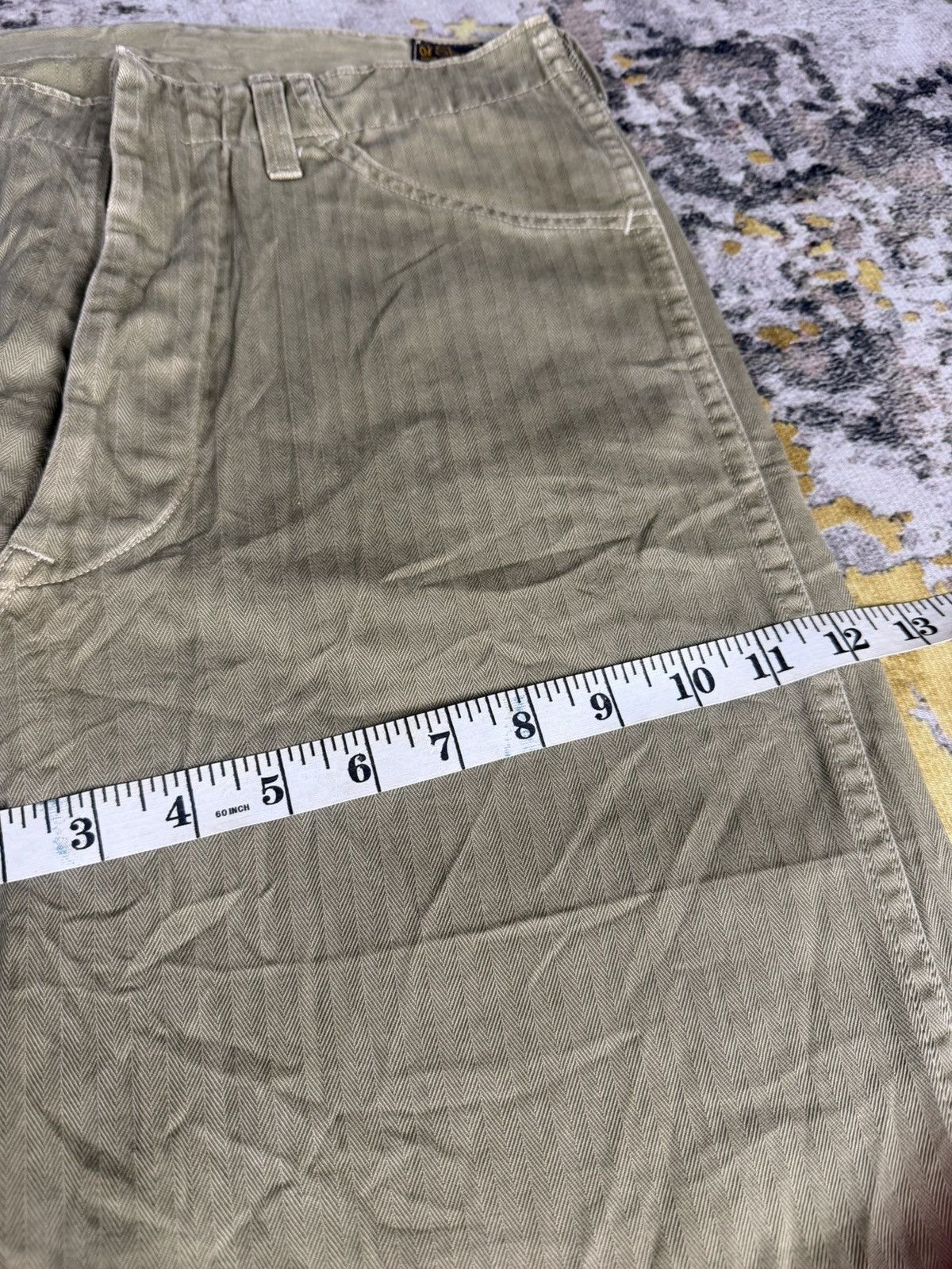 Orslow Orslow Herringbone Fatigue Pants Size US 30 / EU 46 - 9 Thumbnail