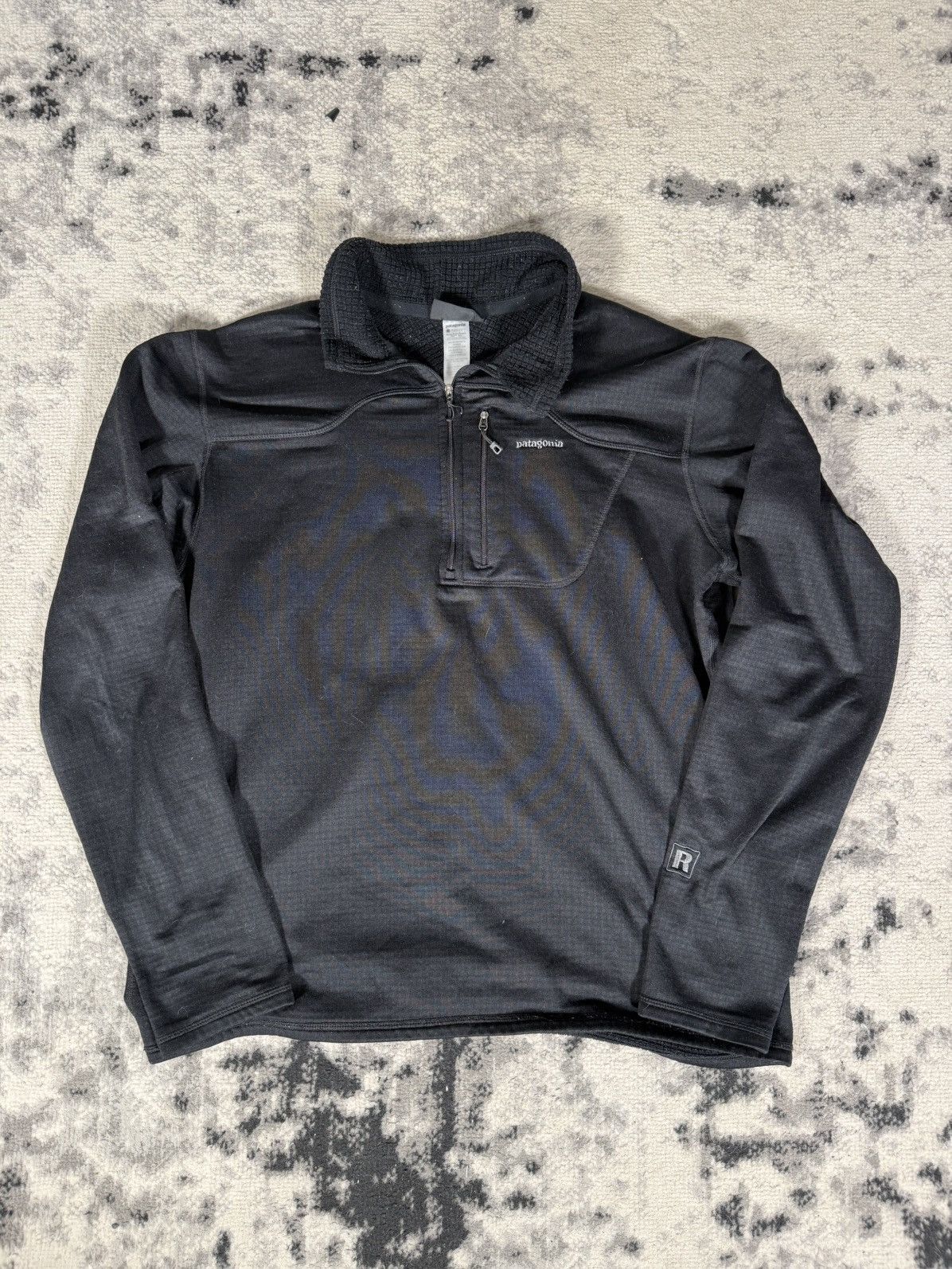 Patagonia Vintage Patagonia R1 Fleece 1/2 Zip Sweatshirt Size US XL / EU 56 / 4 - 3 Thumbnail