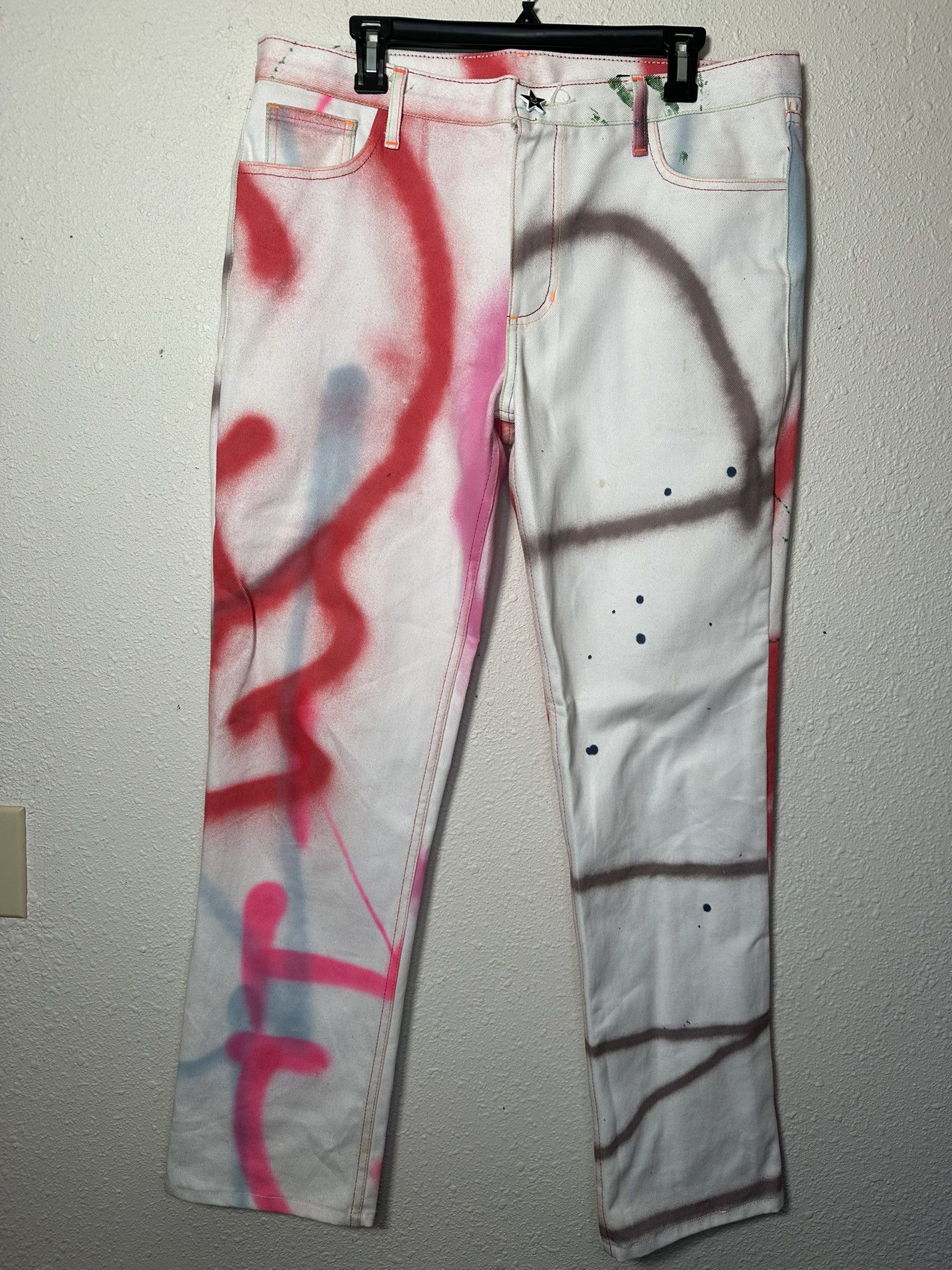 Asspizza White Therapy Denim